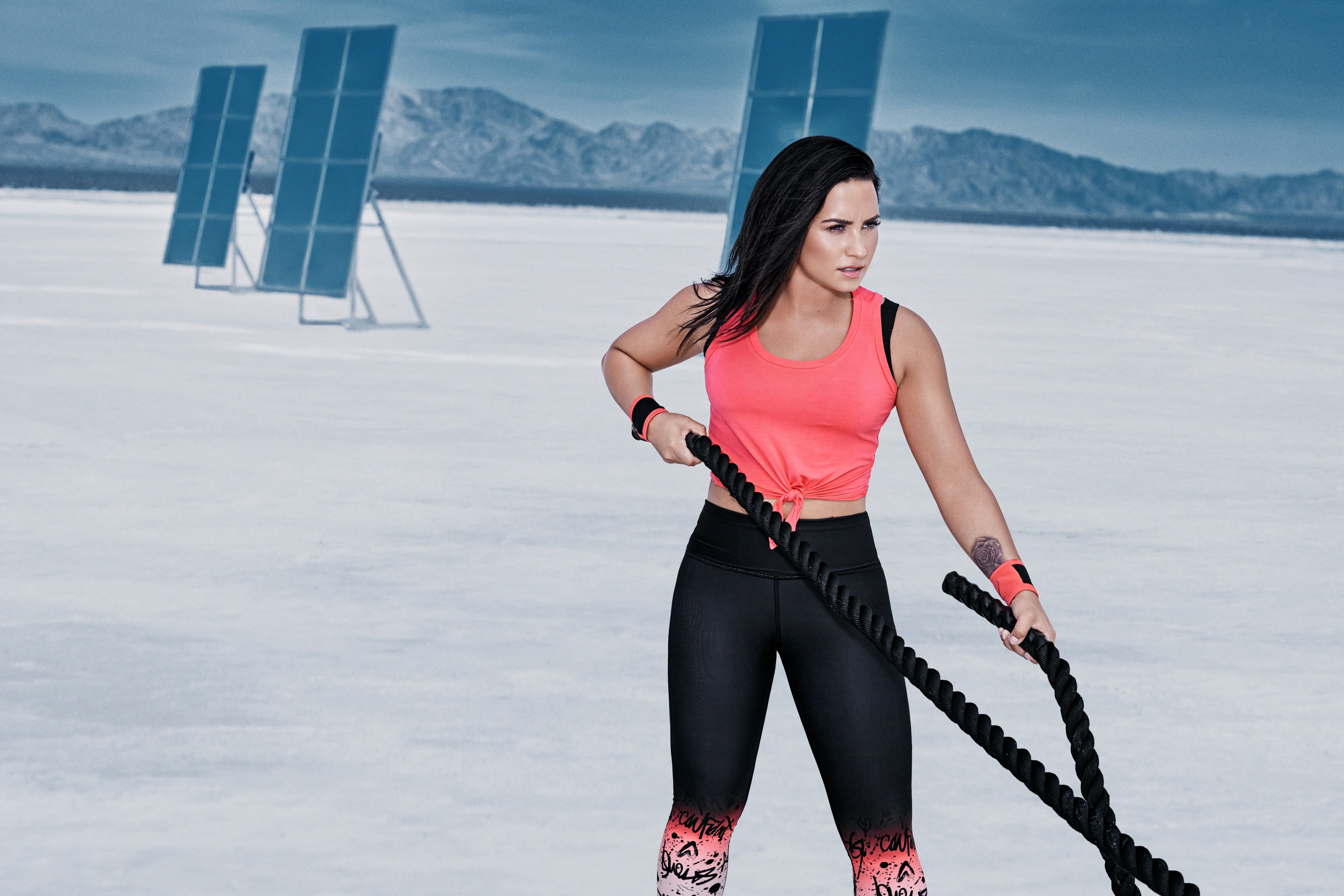 Demi Lovato Fabletics Wallpapers