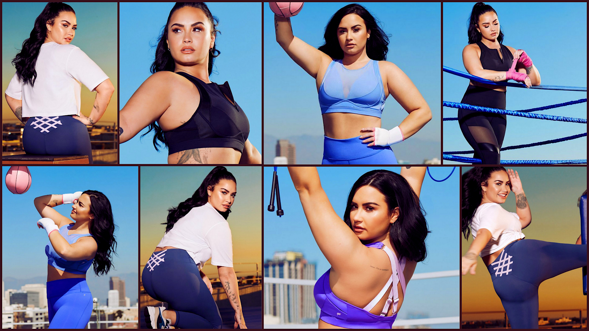 Demi Lovato Fabletics Wallpapers