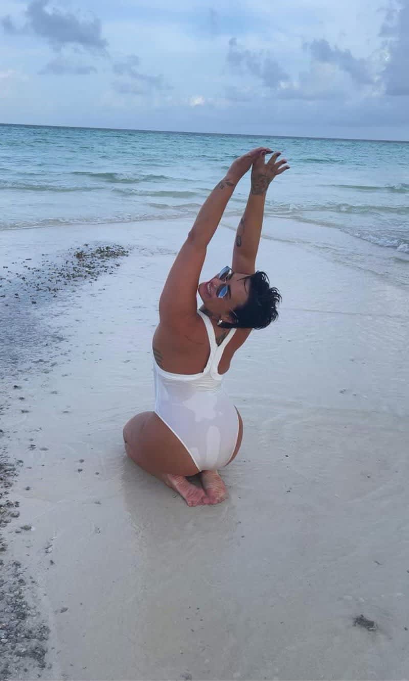 Demi Lovato Singer Fitness Photoshoot Wallpapers