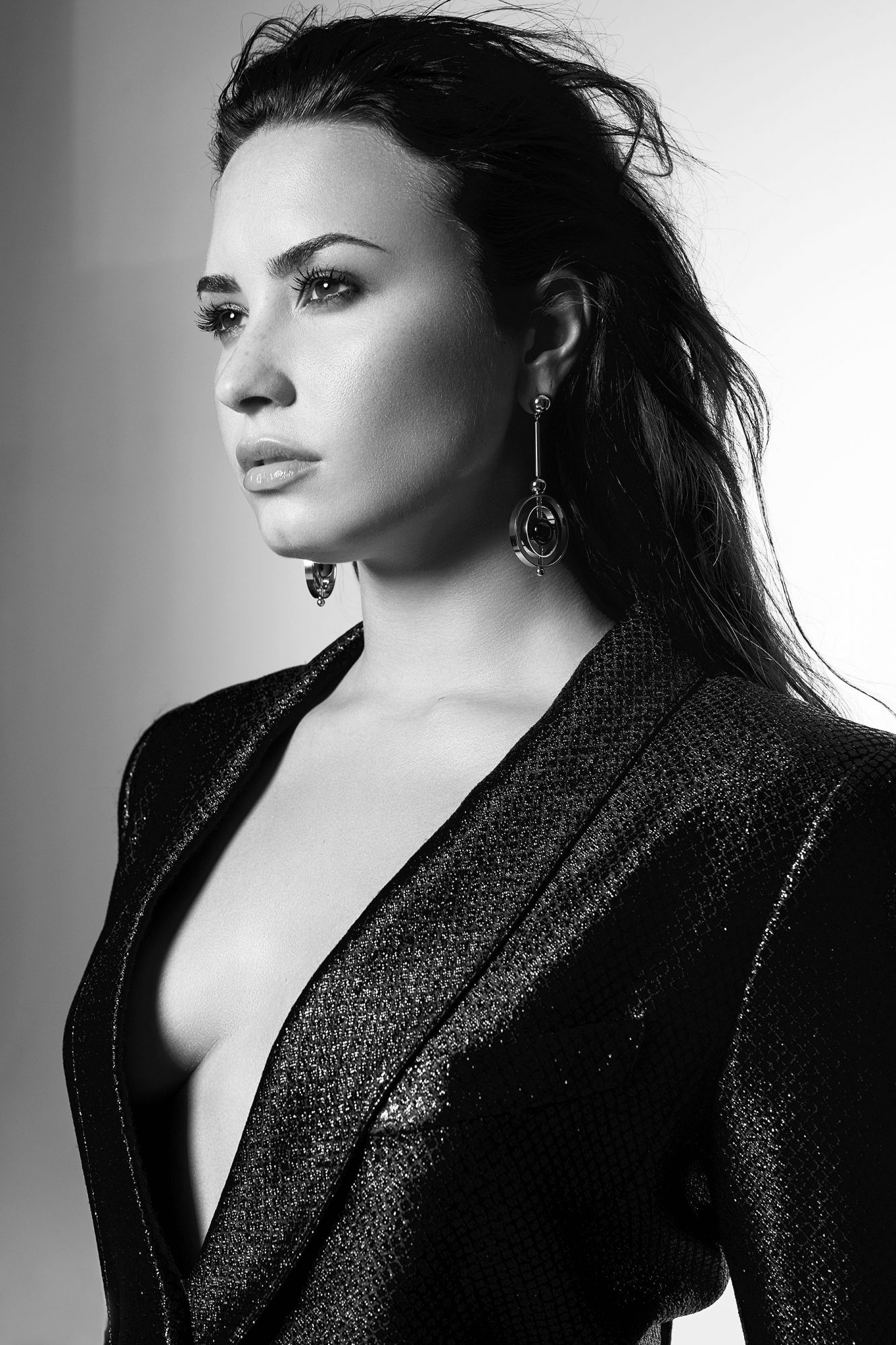 Demi Lovato Tell Me You Love Me Song Monochrome Shoot Wallpapers