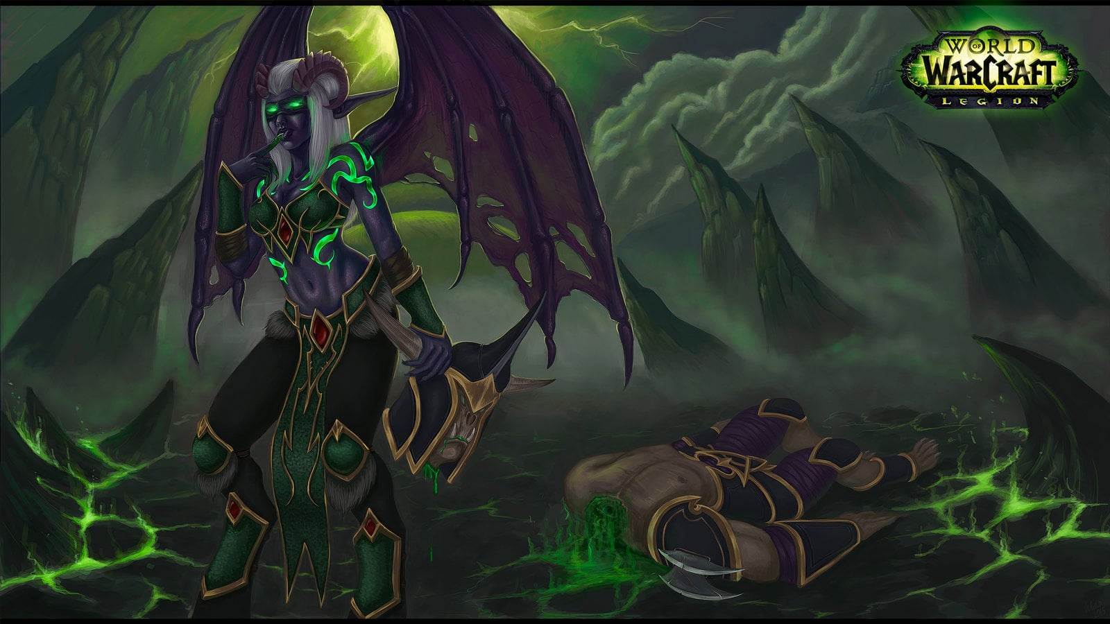 Demon Hunters  Warcraft Wallpapers