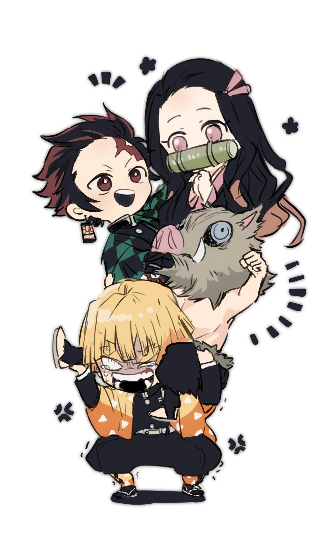 Demon Slayer Chibi Wallpapers