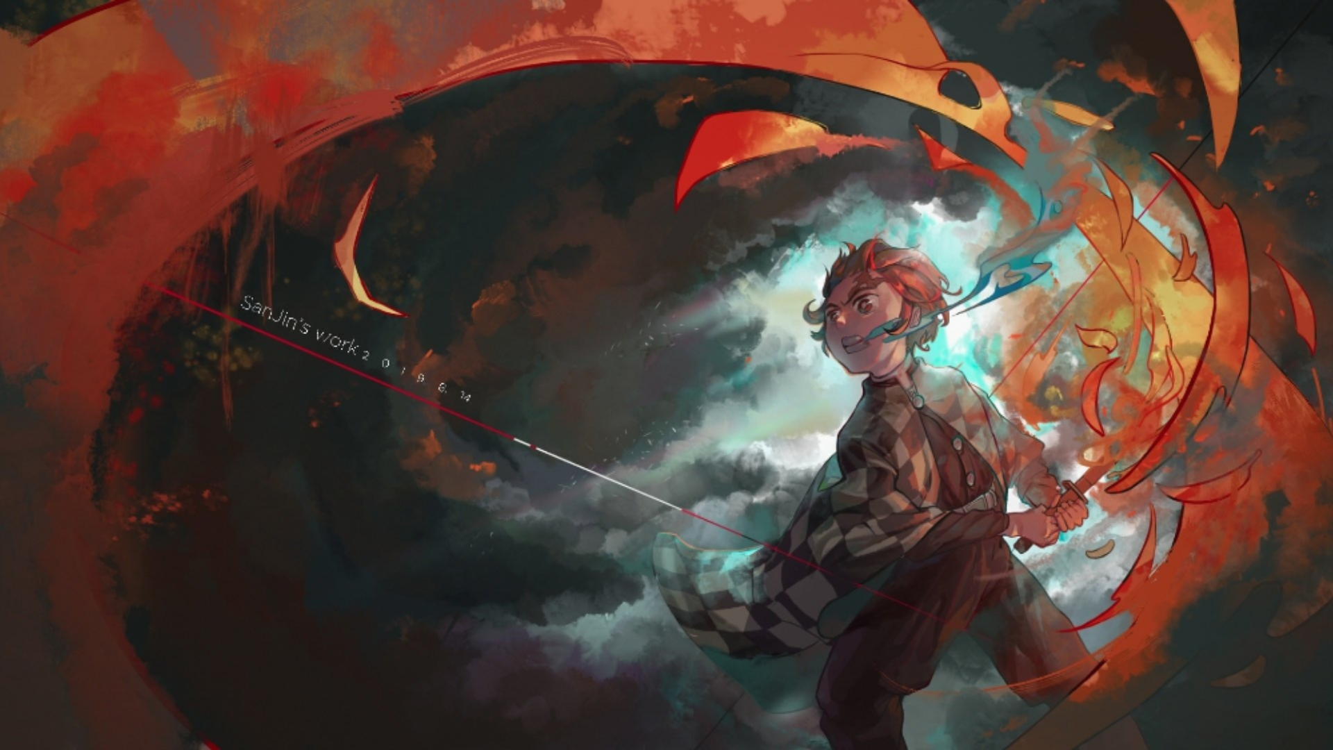 Demon Slayer Dual Monitor Hd Wallpapers