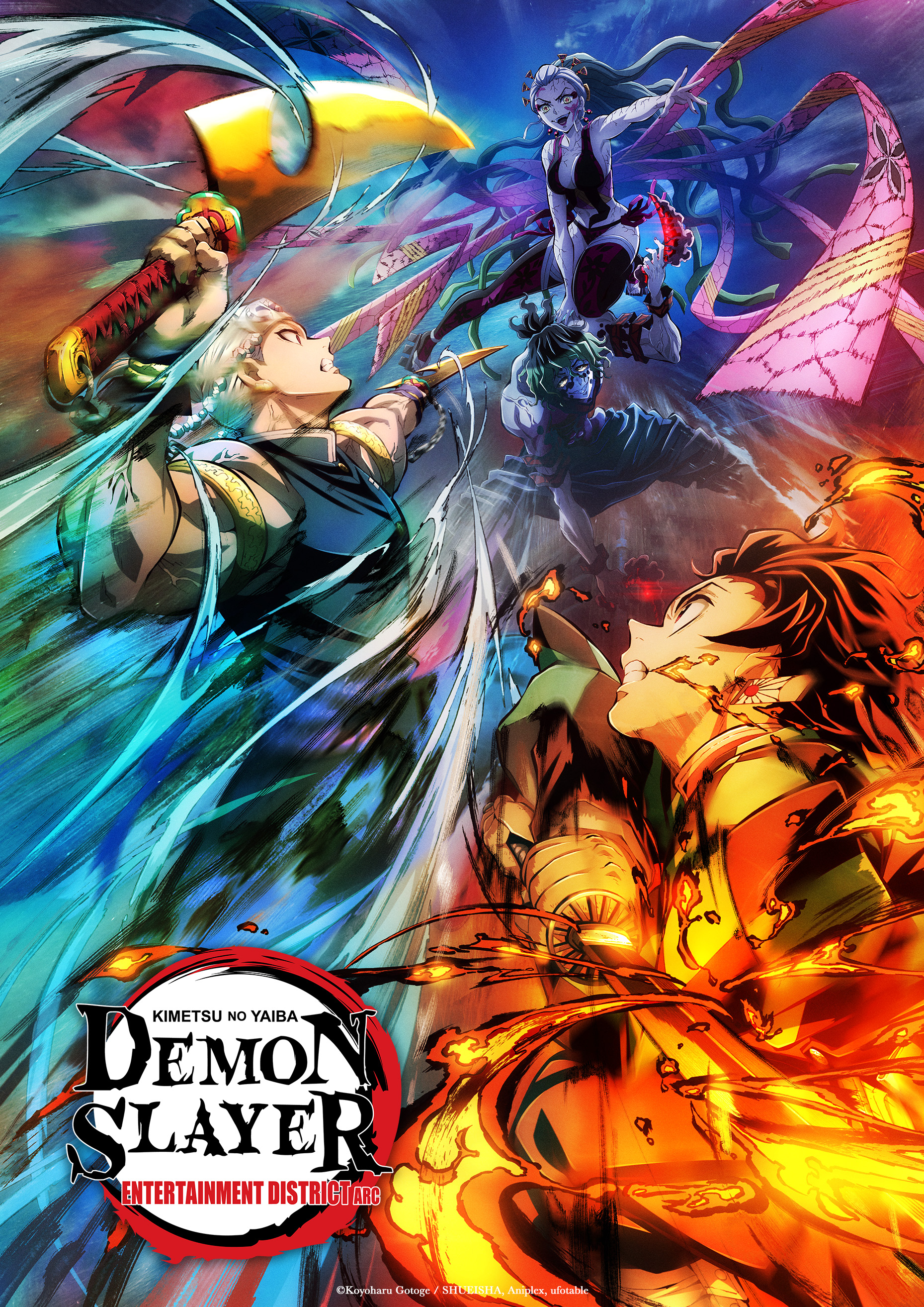 Demon Slayer Kimetsu No Yaiba 4K Characters Key Art Wallpapers