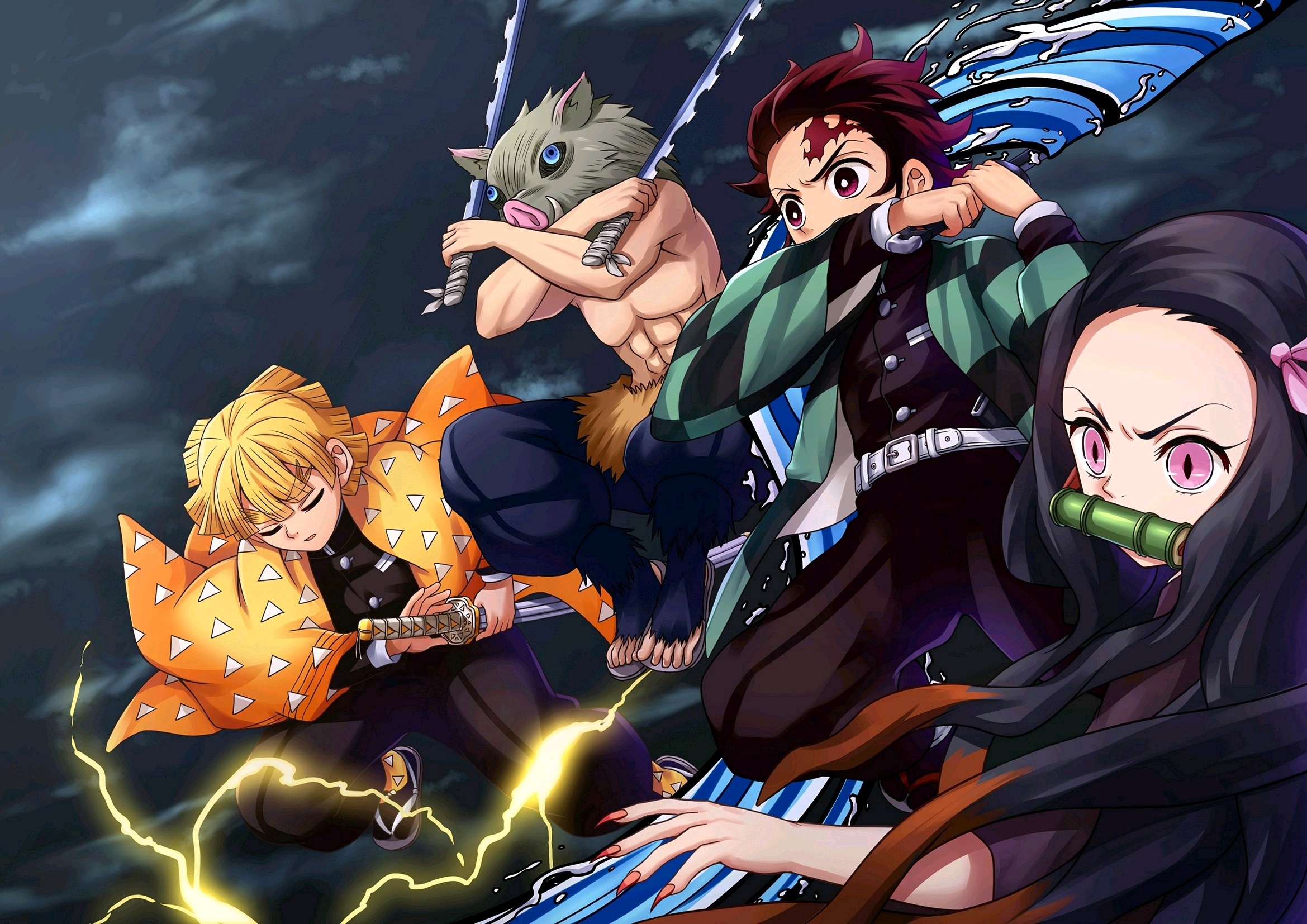 Demon Slayer Kimetsu No Yaiba Fanart Wallpapers