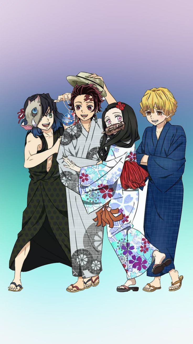 Demon Slayer Kimetsu No Yaiba Team Wallpapers