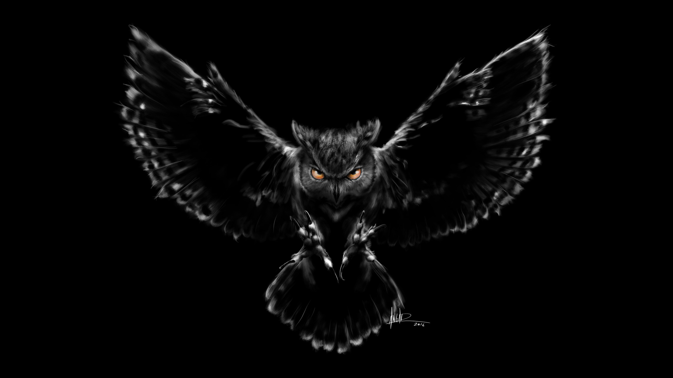 Demonic Evil Owl Wallpapers