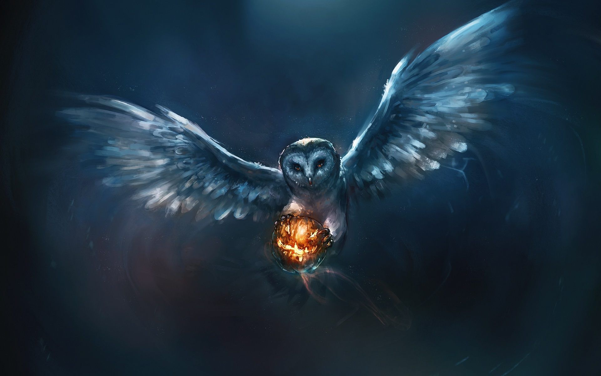 Demonic Evil Owl Wallpapers