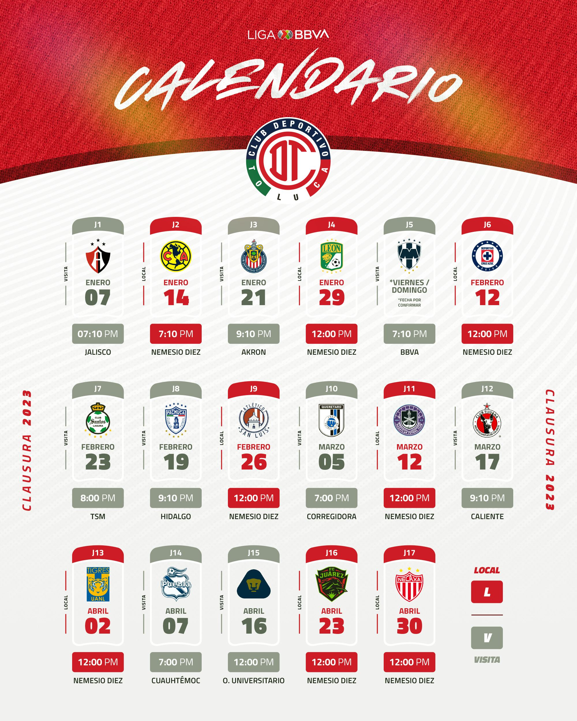 Deportivo Toluca Wallpapers