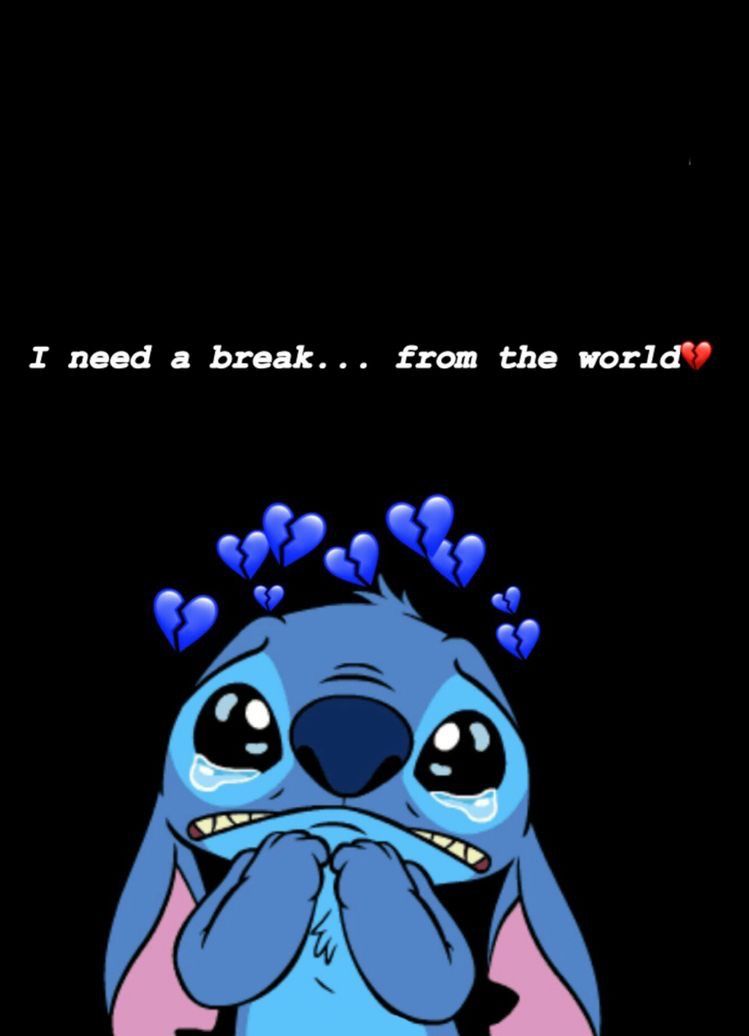 Depressed Sad Stitch Wallpapers - Most Popular Depressed Sad Stitch ...