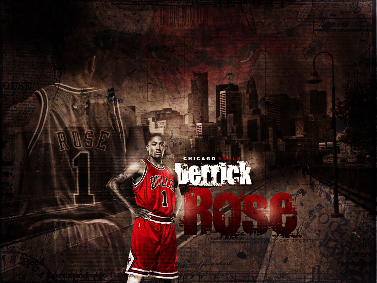 Derrick Rose Chicago Bulls Wallpapers