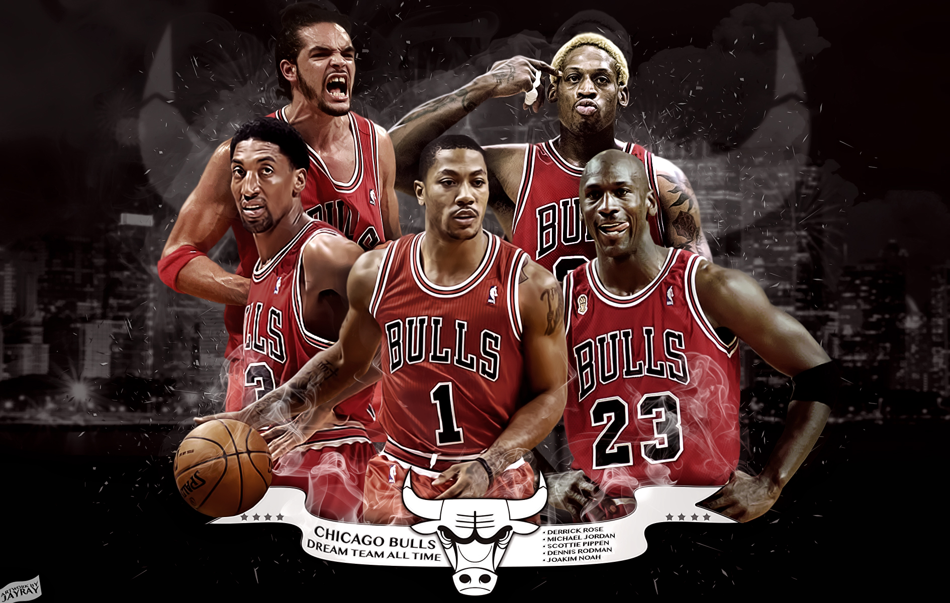 Derrick Rose Chicago Bulls Wallpapers