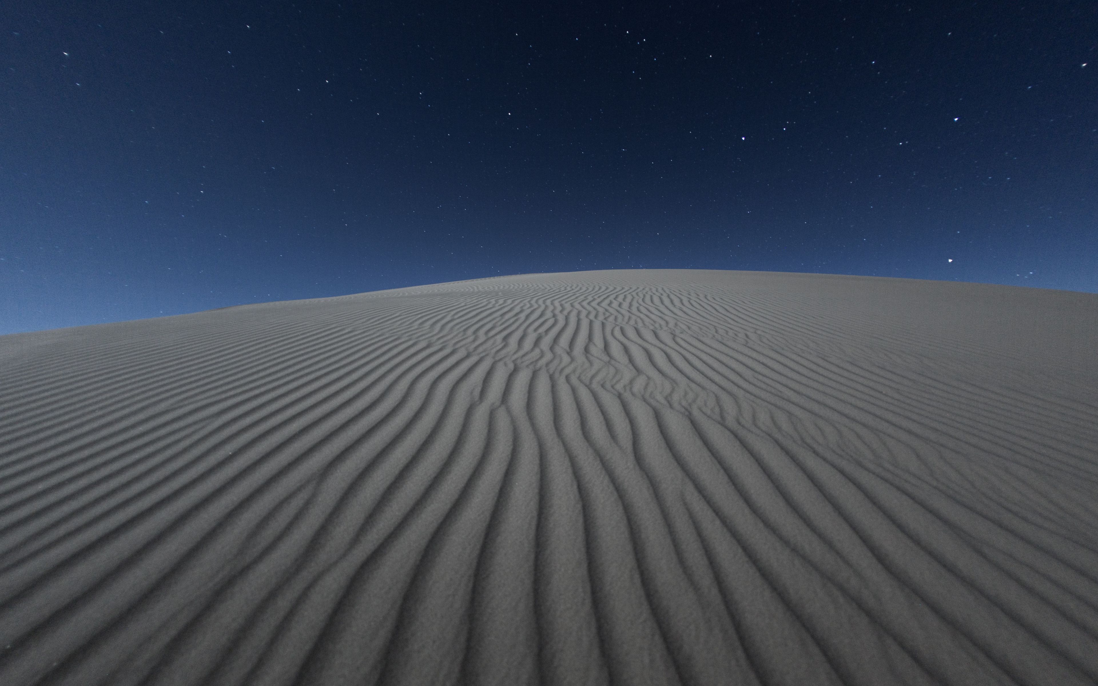 Desert Dune At Night Wallpapers