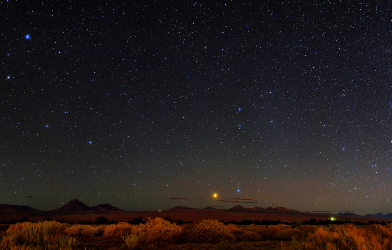 Desert Night Sky Wallpapers