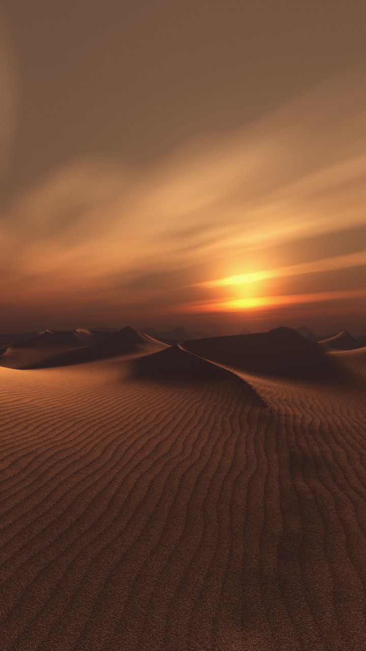 Desert Sunset Wallpapers