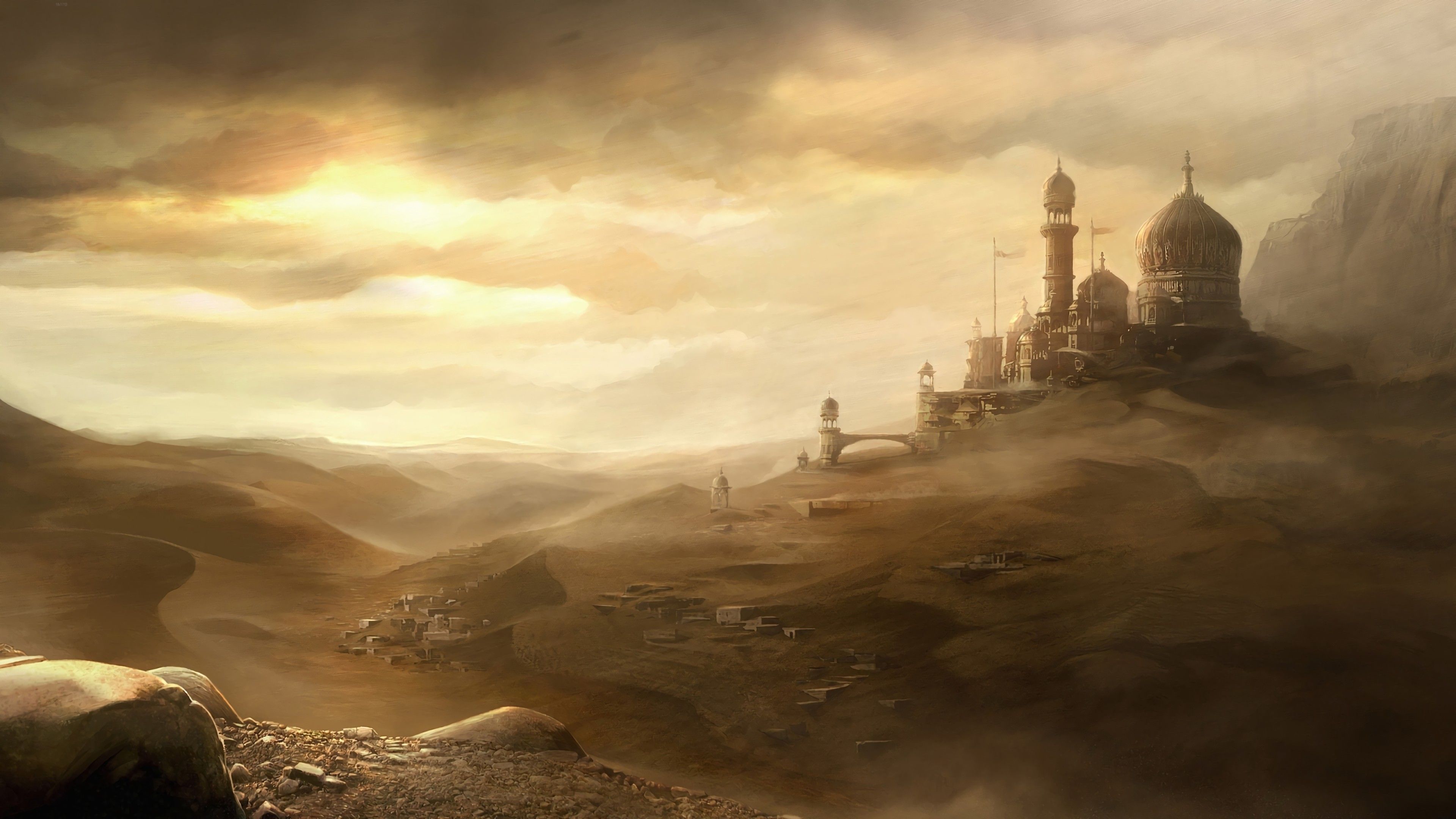 Desert Towers Cool Wallpapers