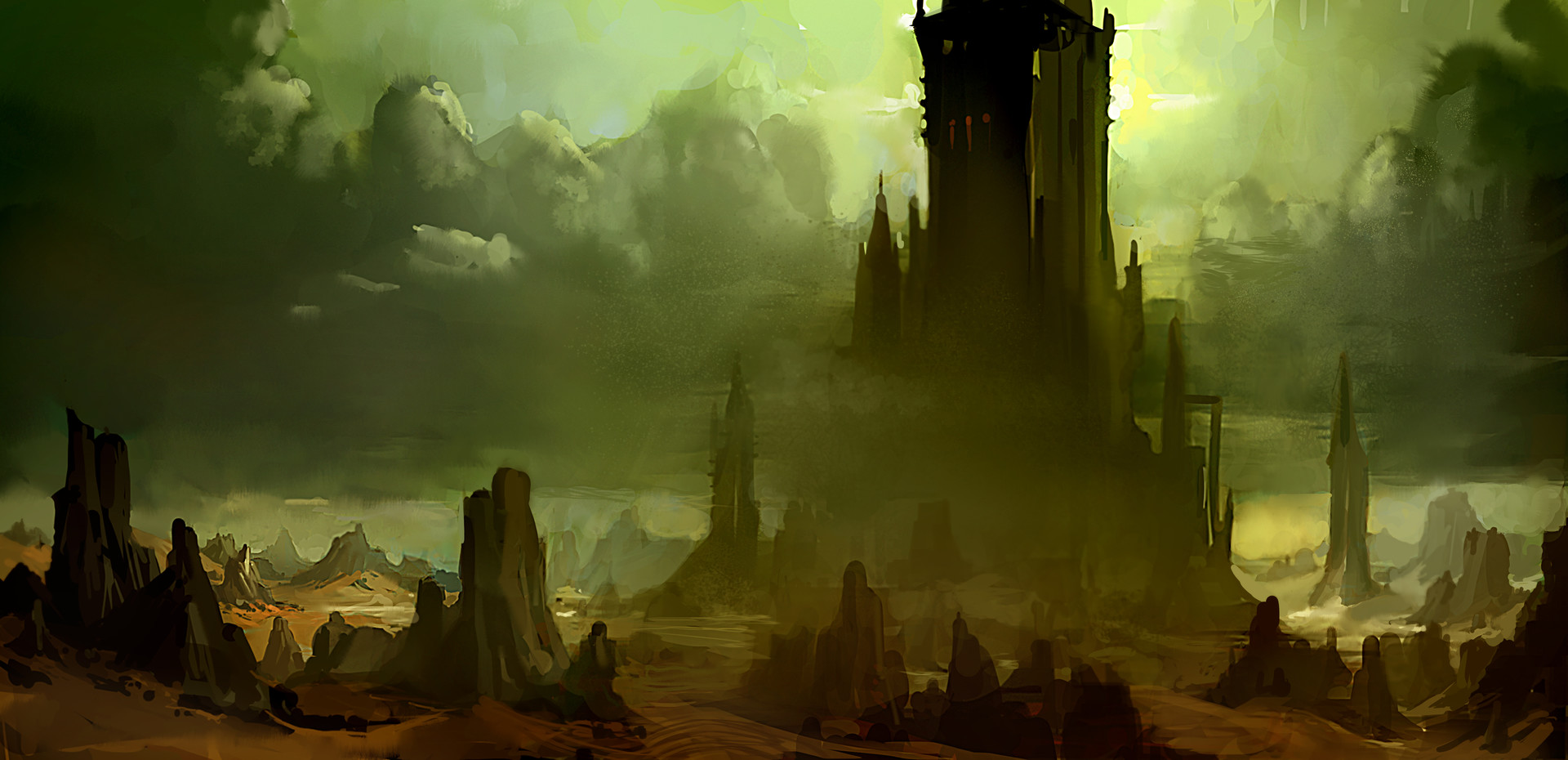 Desert Towers Cool Wallpapers