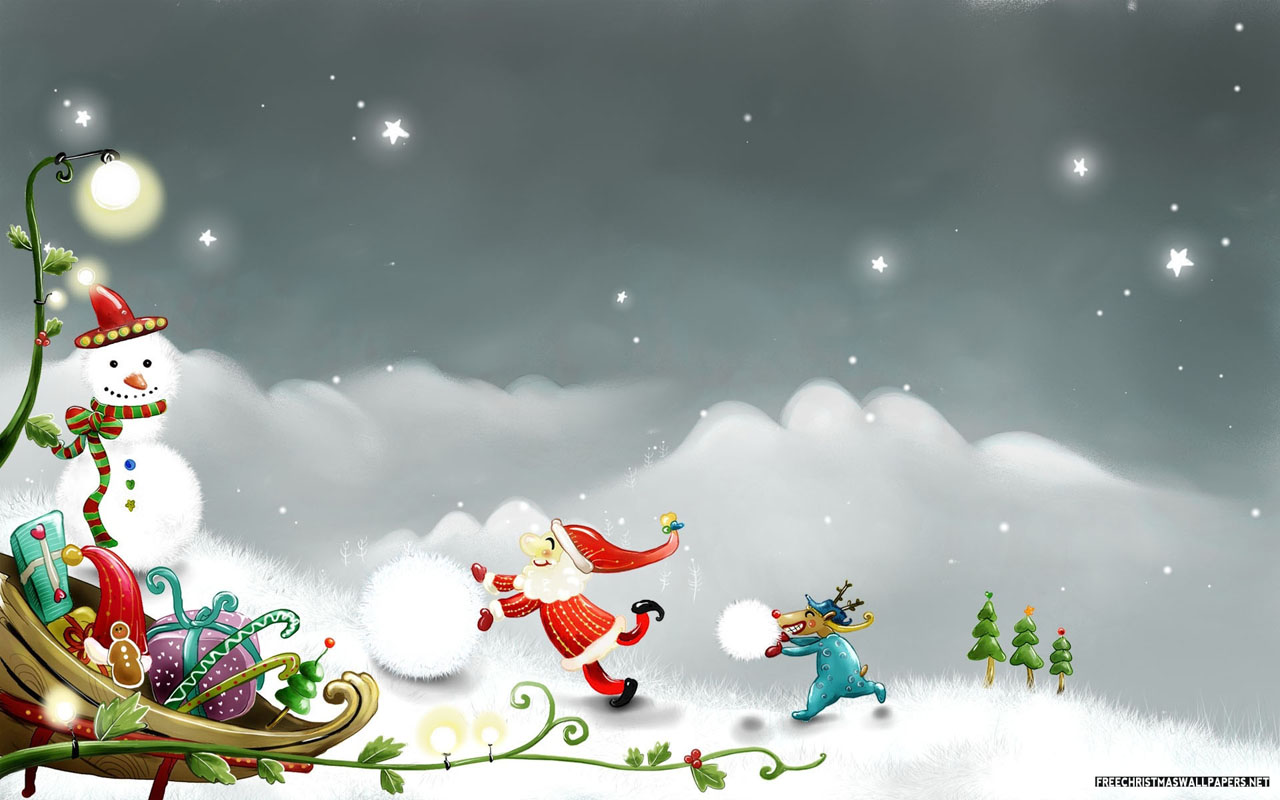 Desktop Backgrounds Winter Christmas