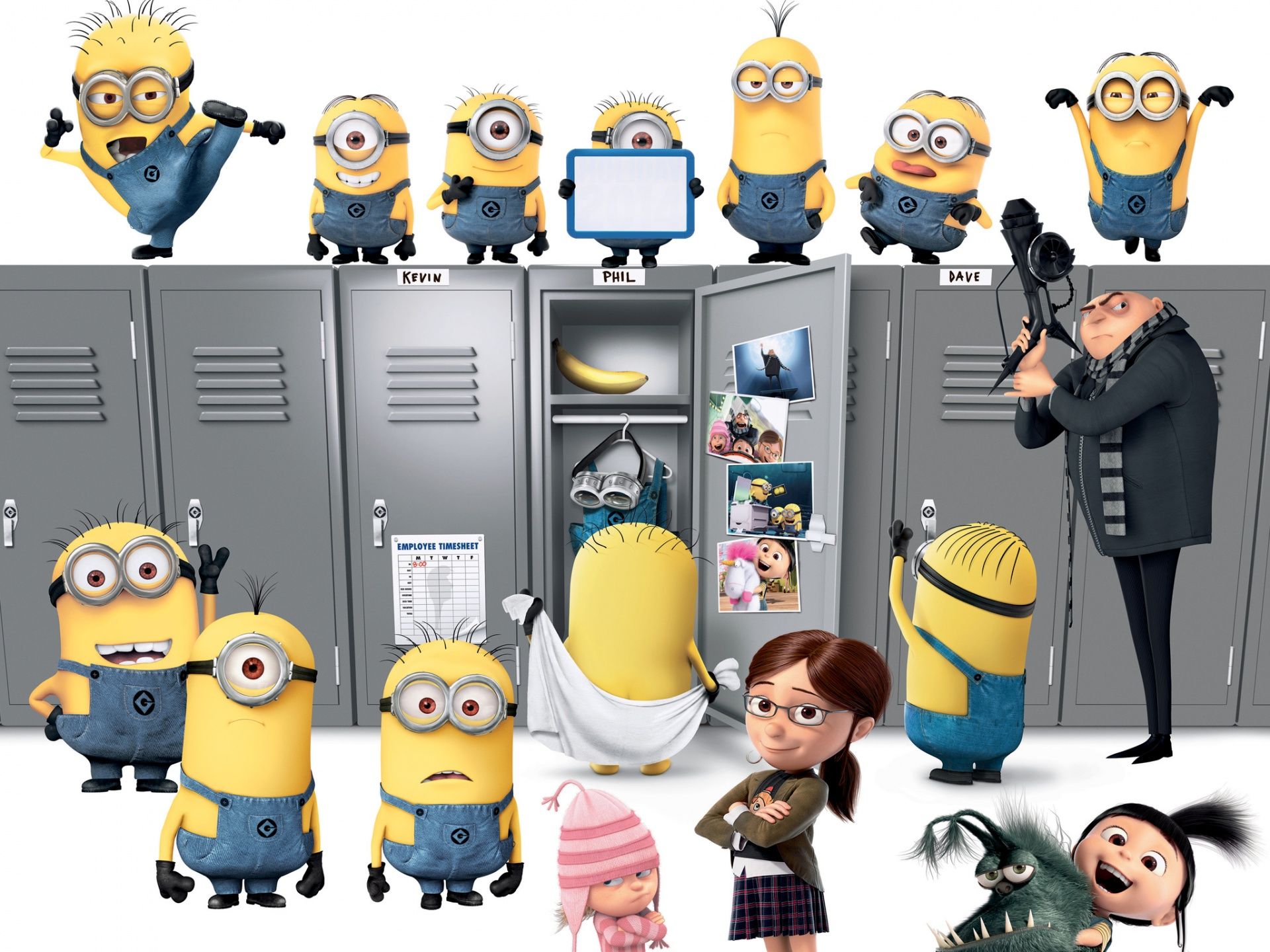 Despicable Me Angry Minion Wallpapers