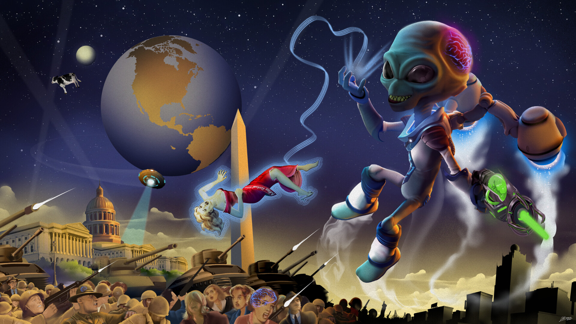 Destroy All Humans! Wallpapers