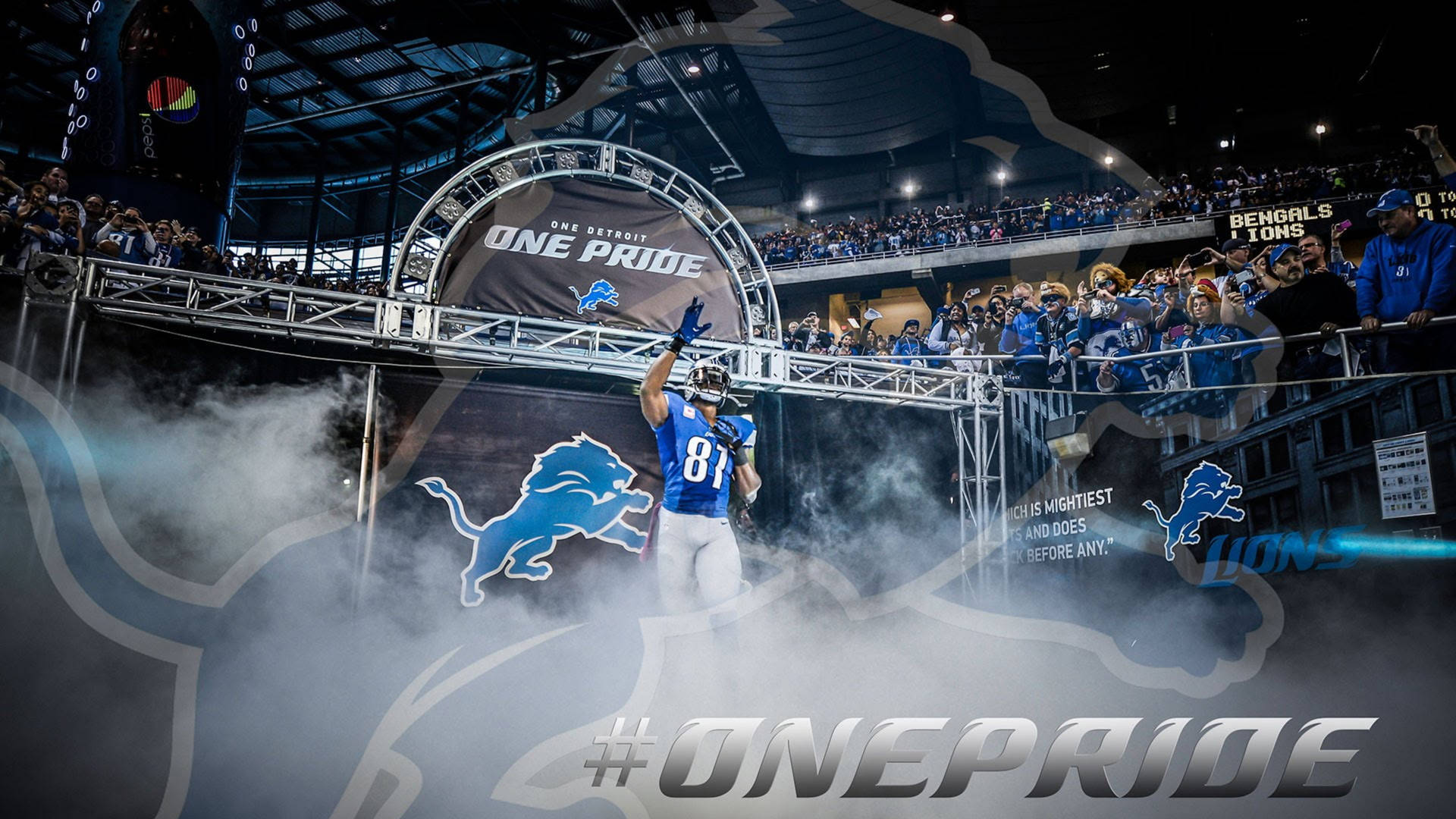 Detroit Lions One Pride Wallpapers