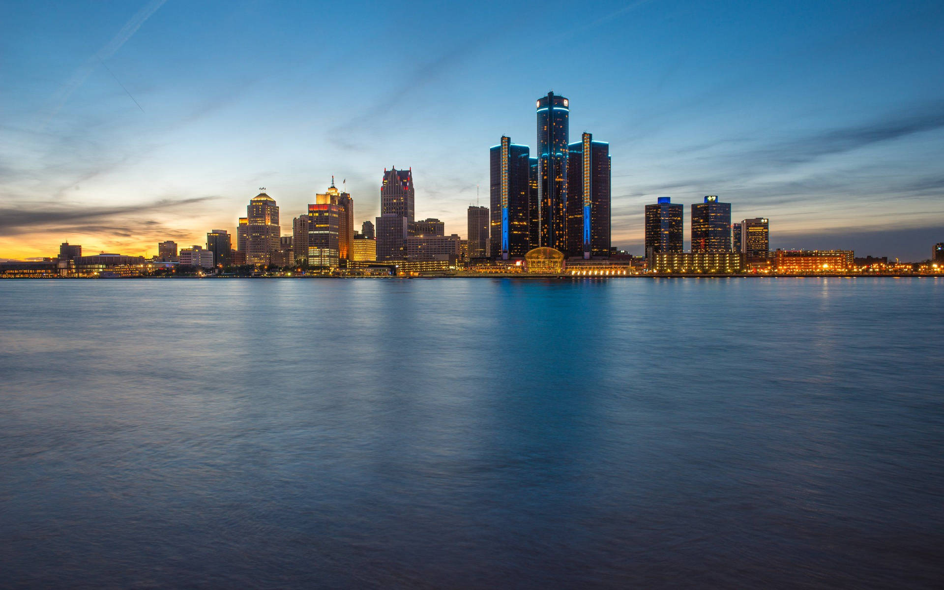 Detroit Skyline Wallpapers