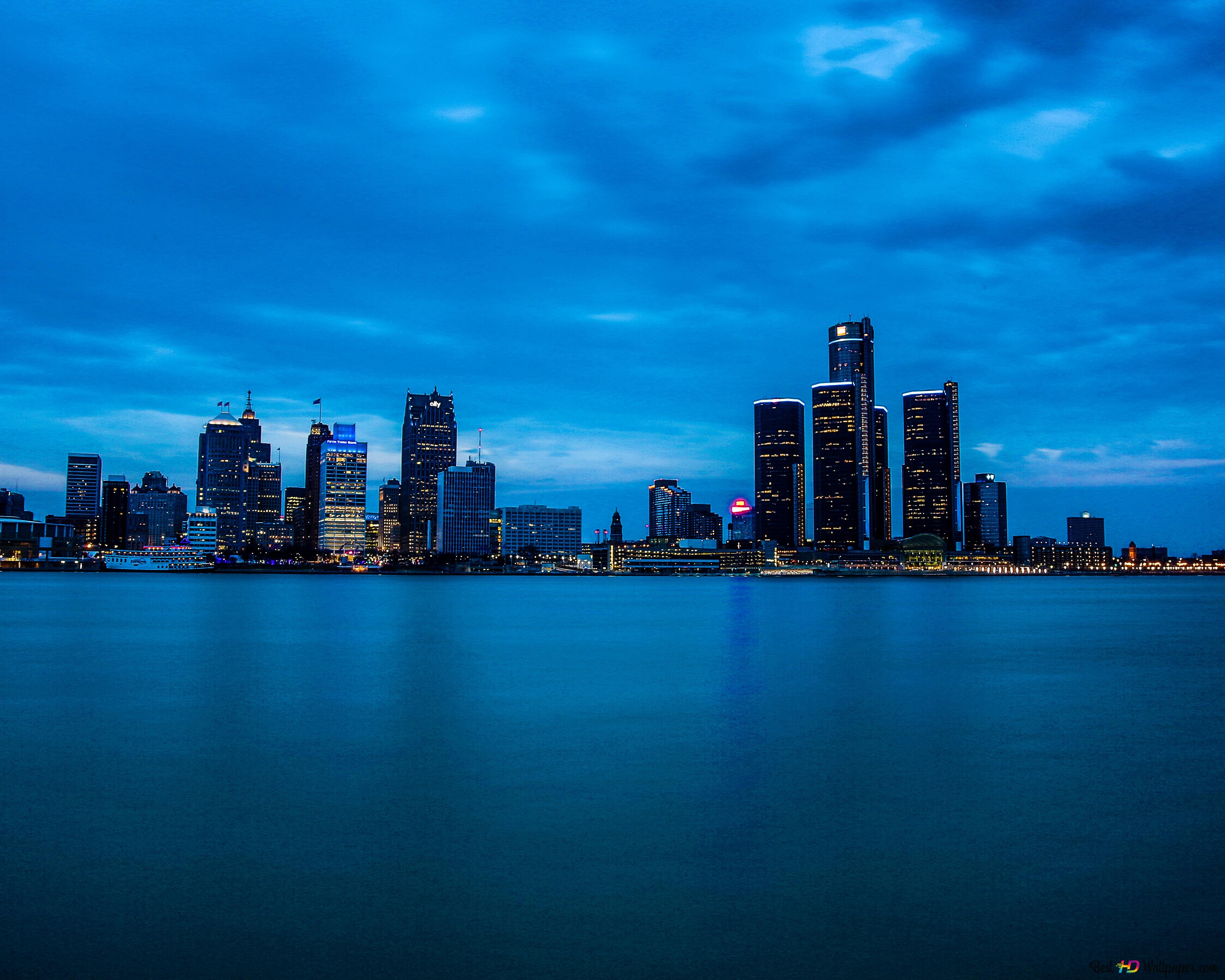 Detroit Skyline Wallpapers