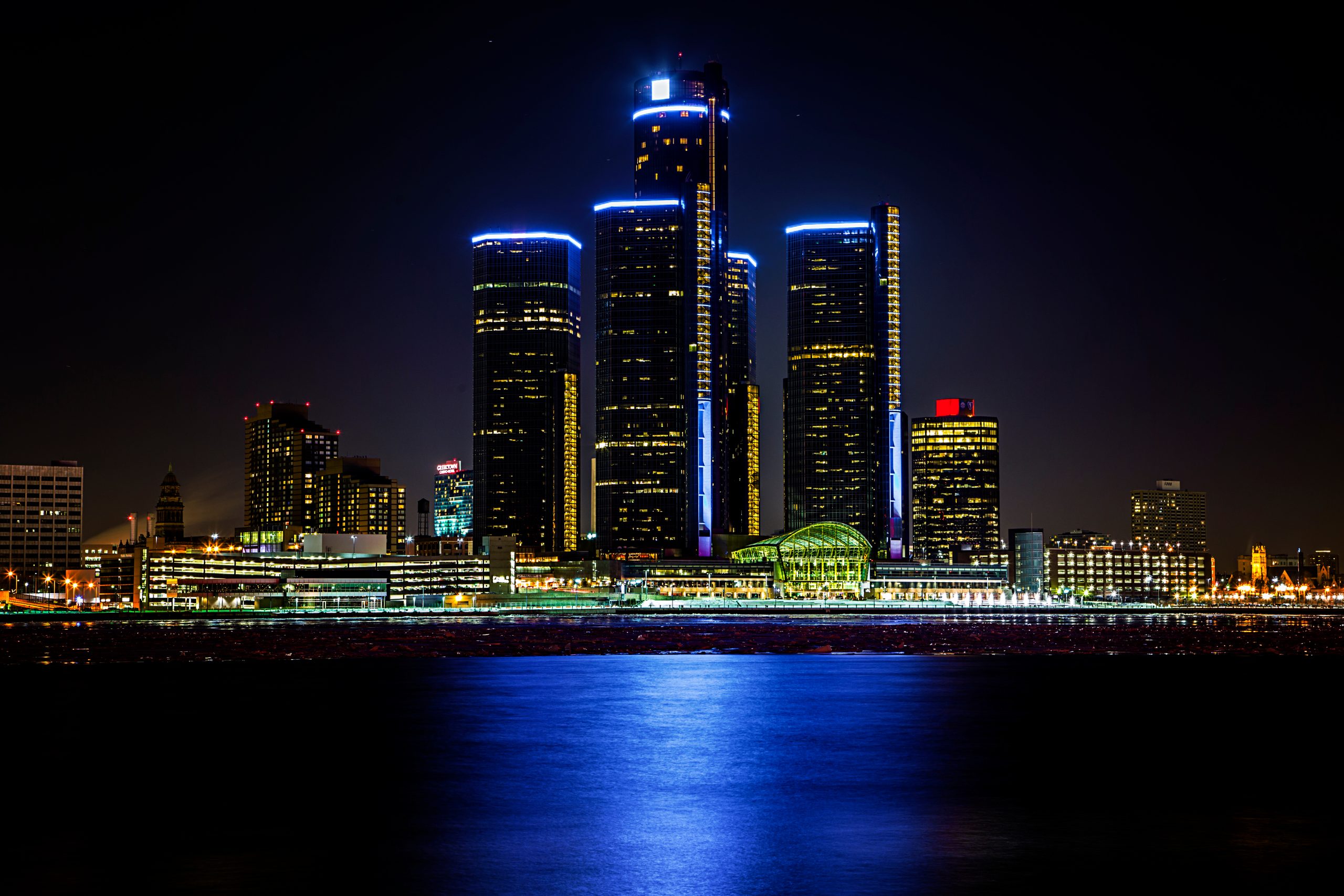 Detroit Skyline Wallpapers