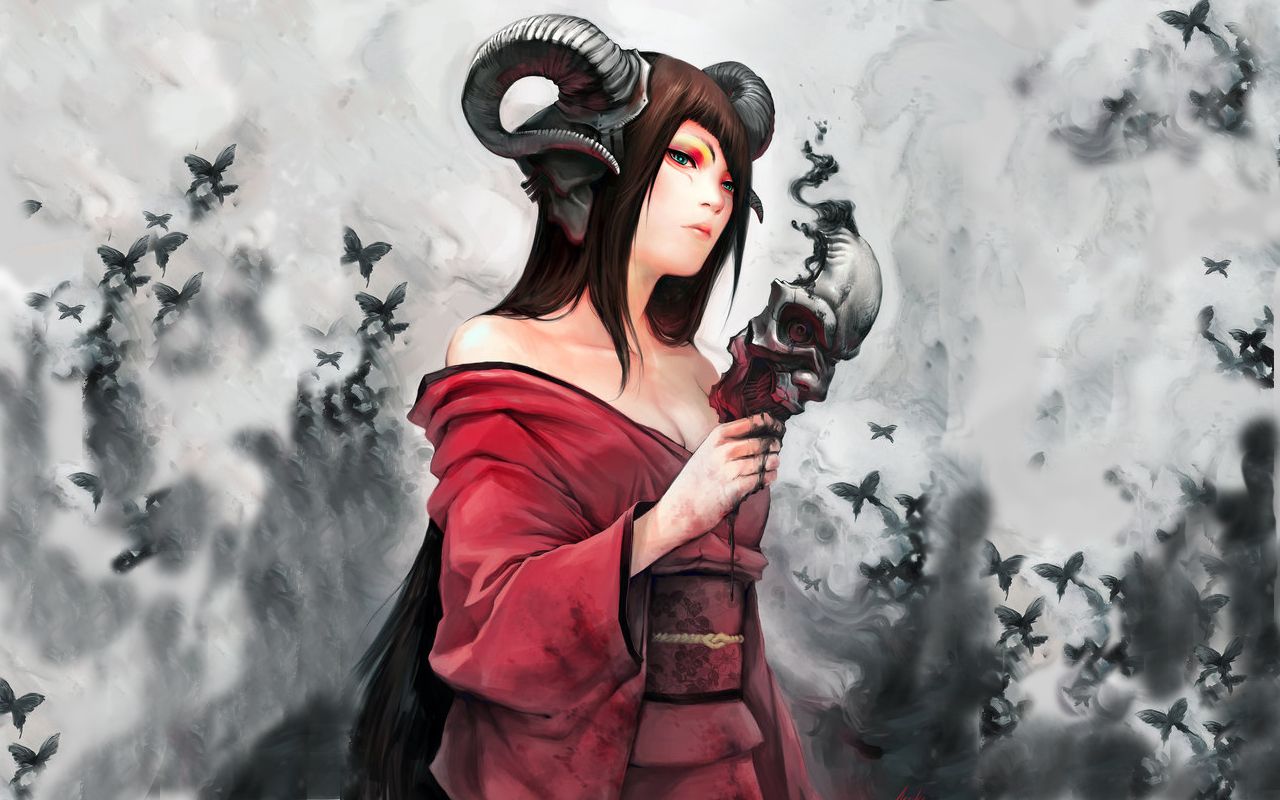 Devil Anime Girl Art Wallpapers