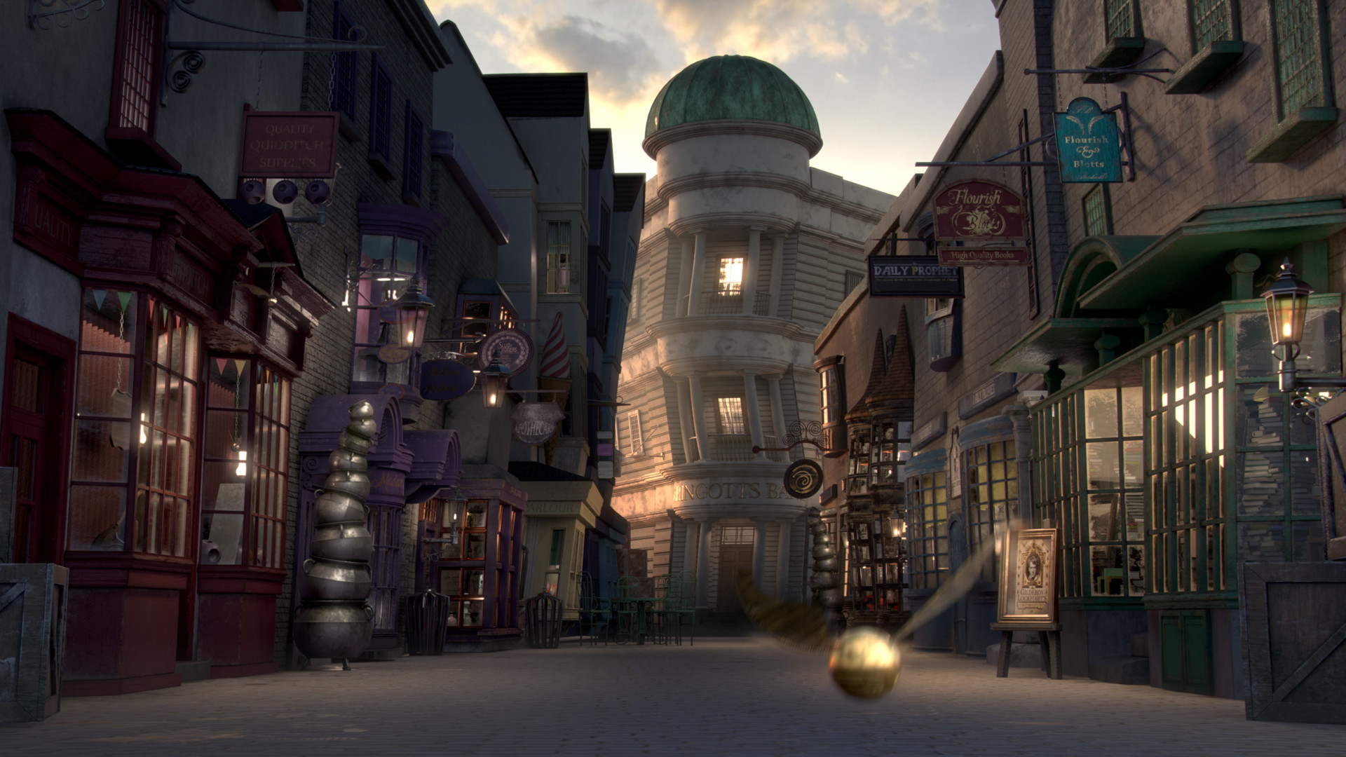 Diagon Alley Art Wallpapers