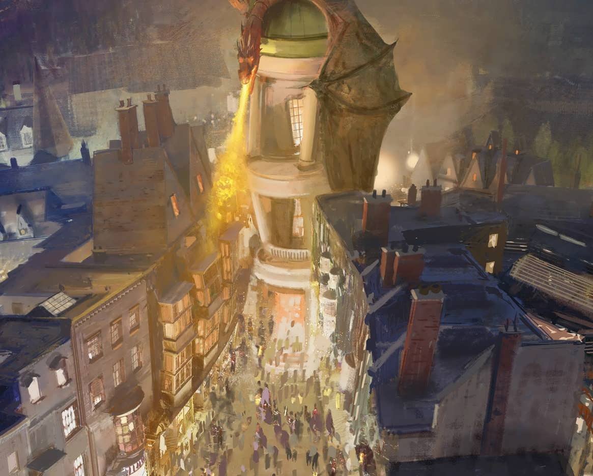 Diagon Alley Art Wallpapers