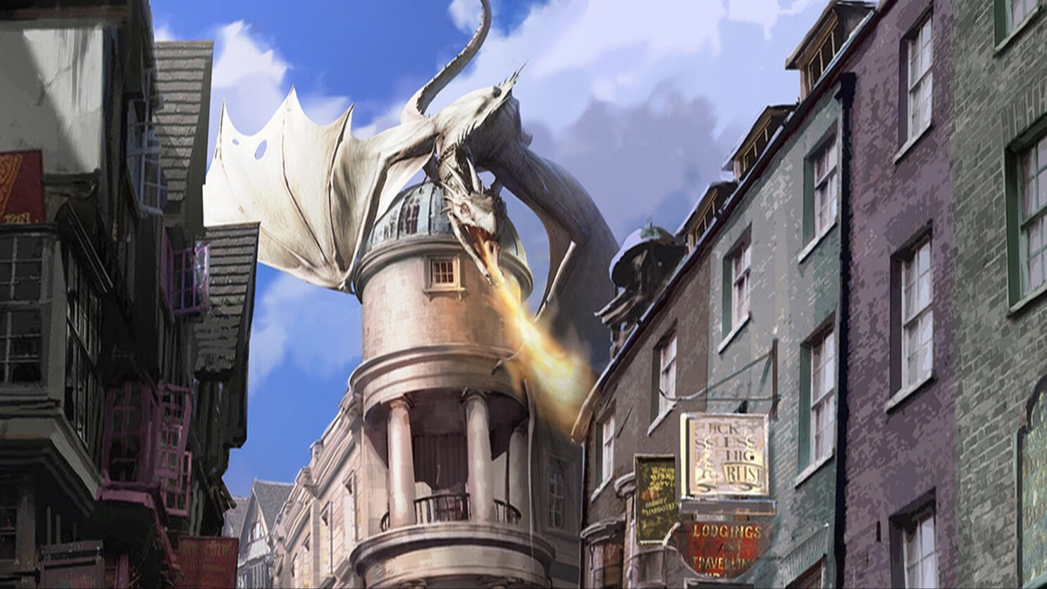 Diagon Alley Art Wallpapers