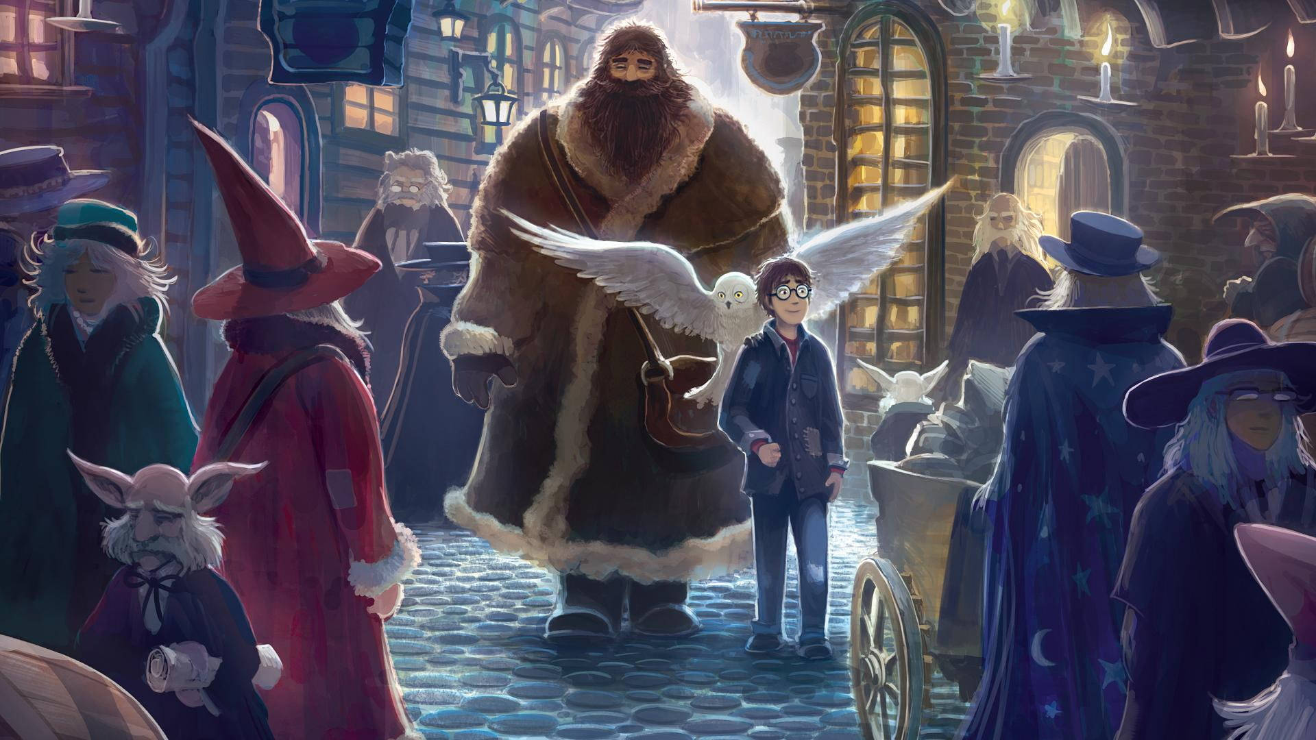 Diagon Alley Backdrop Wallpapers