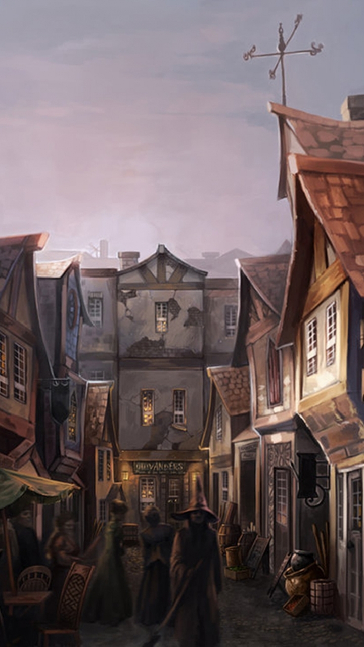 Diagon Alley Backdrop Wallpapers