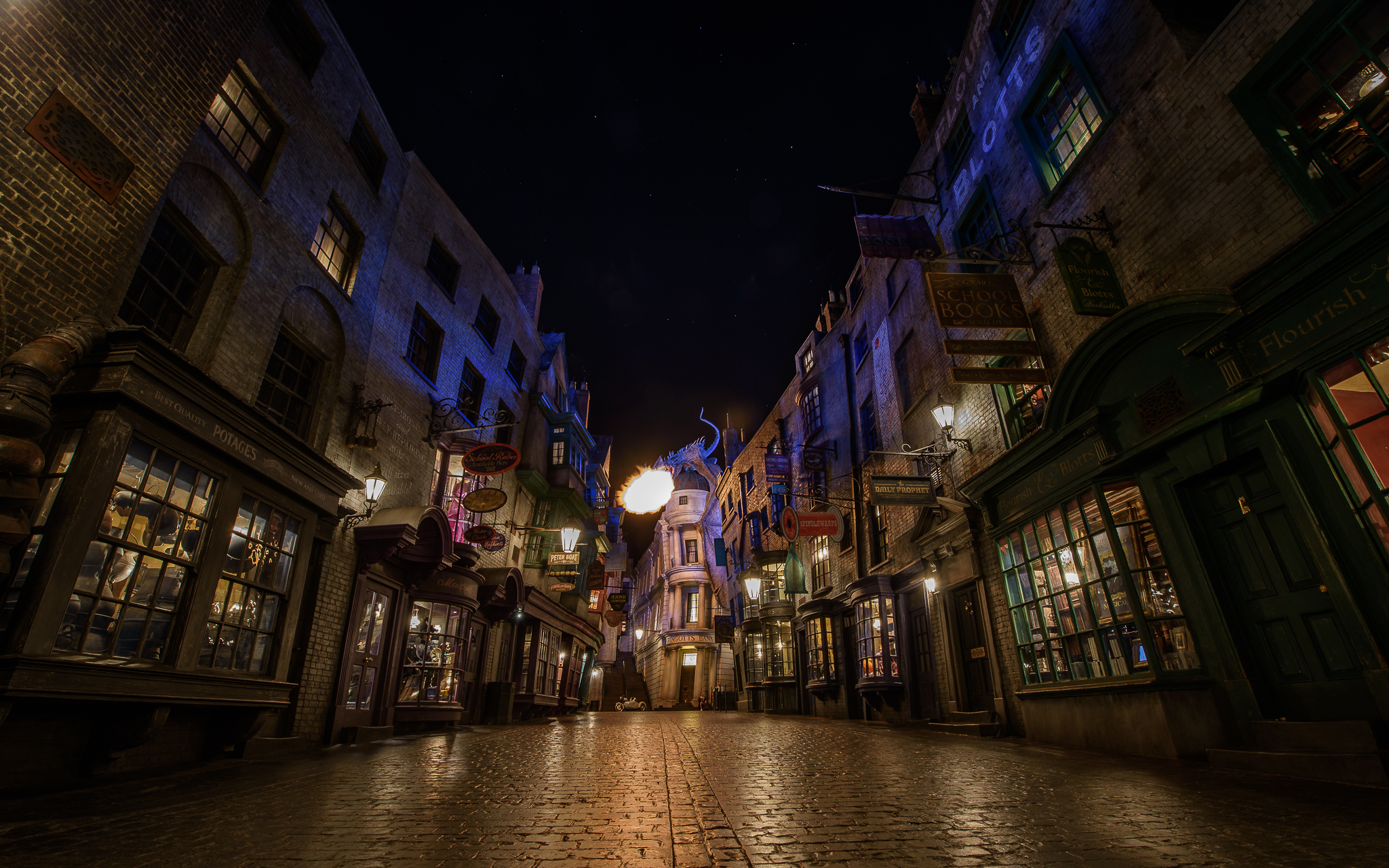 Diagon Alley Backdrop Wallpapers