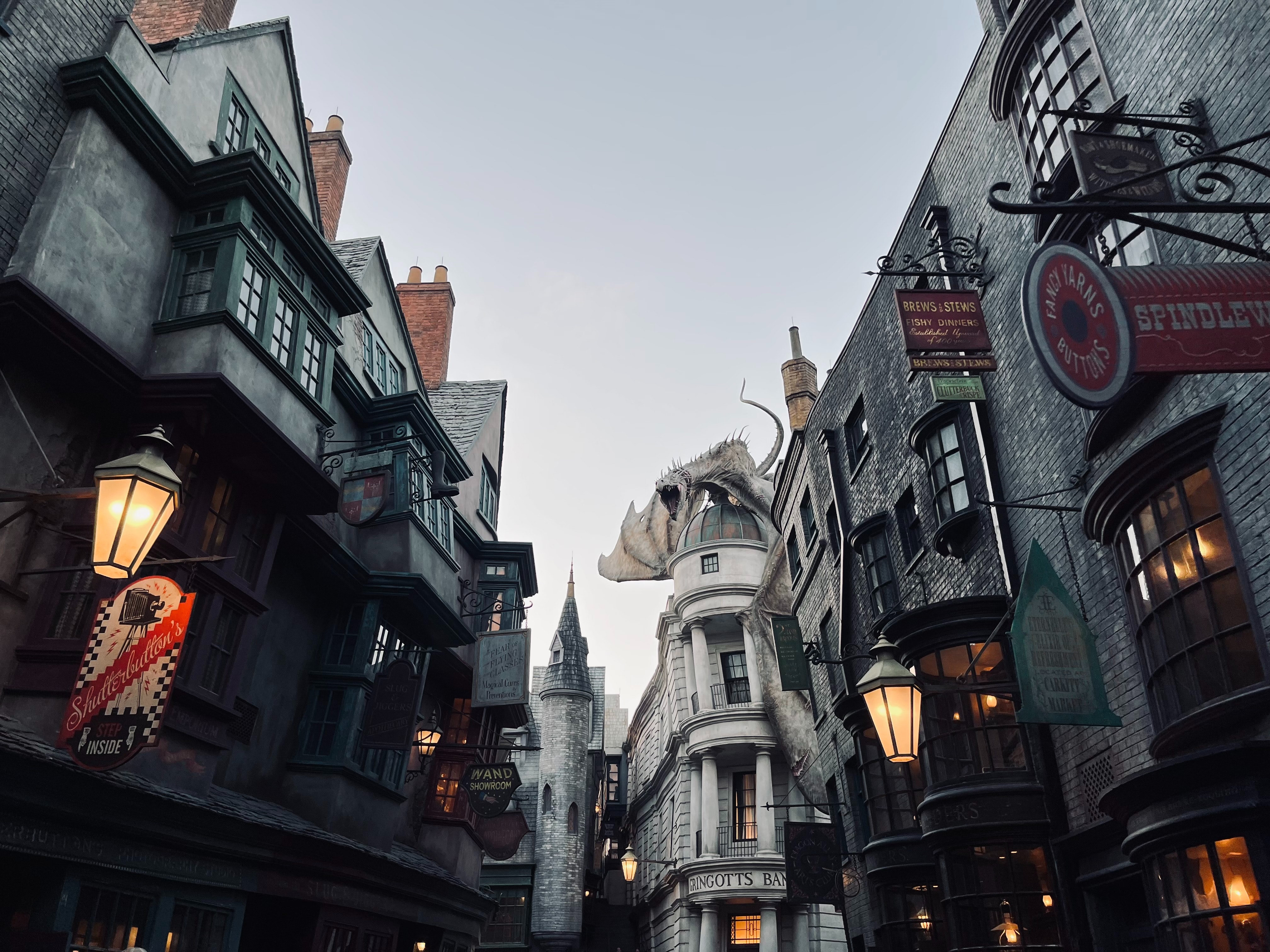 Diagon Alley Backdrop Wallpapers