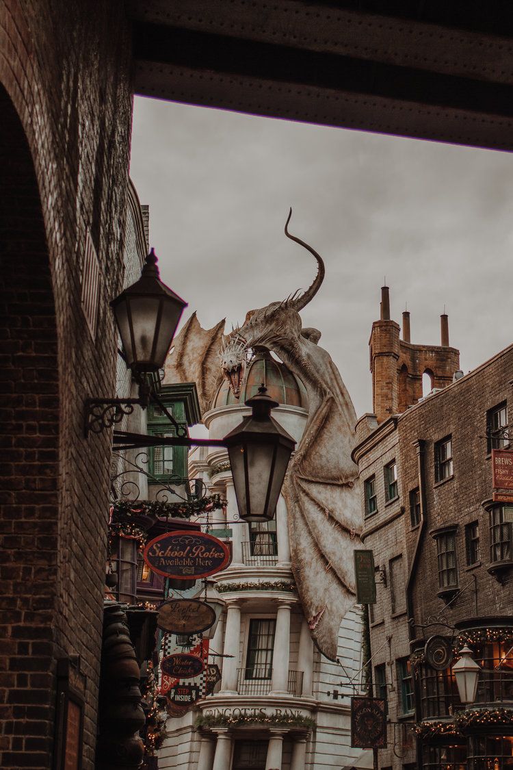 Diagon Alley Wall Mural Wallpapers