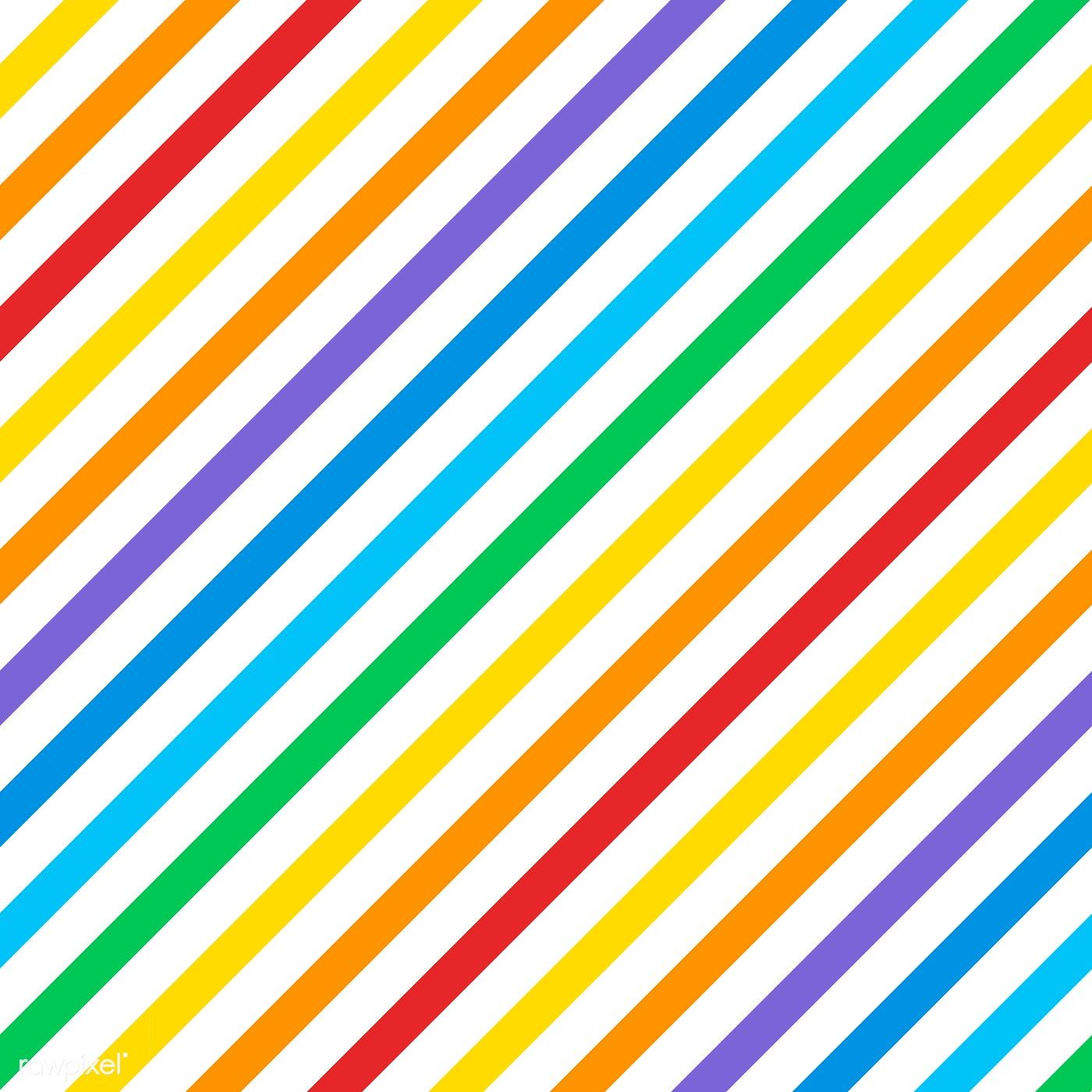 Diagonal Colorful Stripes Art Wallpapers