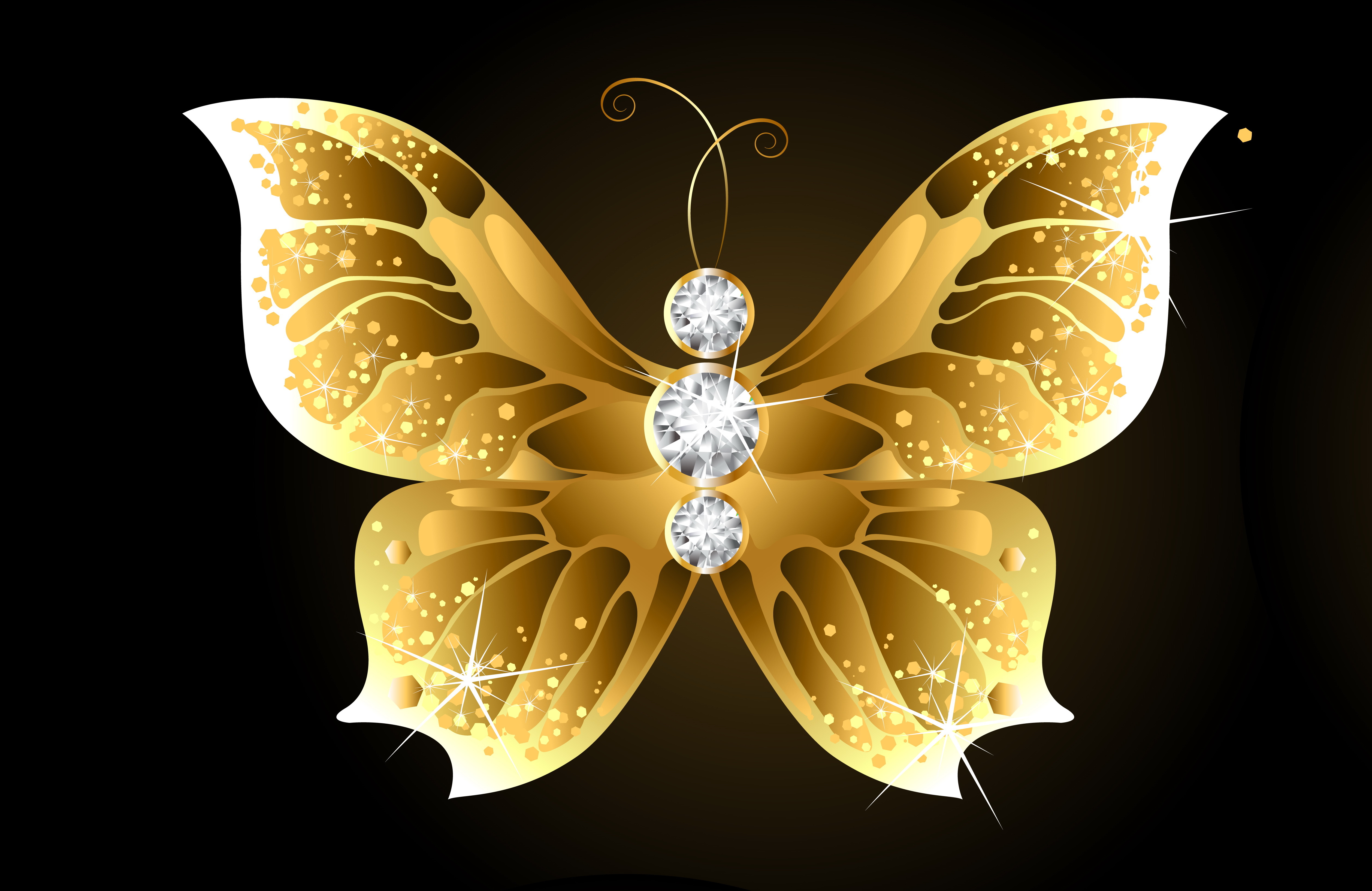 Diamond Butterfly Wallpapers