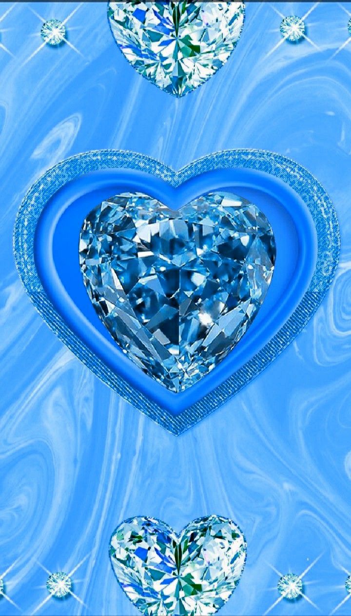 Diamond Hearts Wallpapers