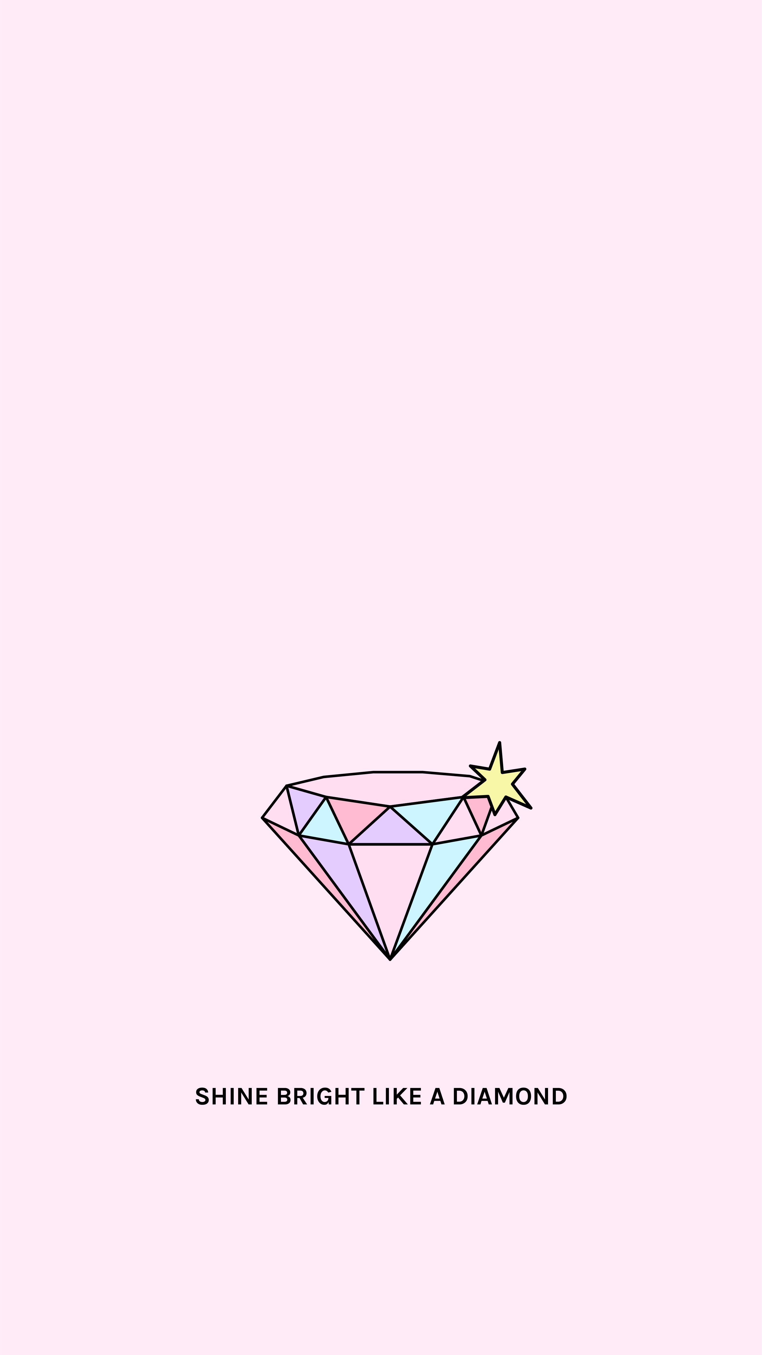 Diamond Simple Wallpapers