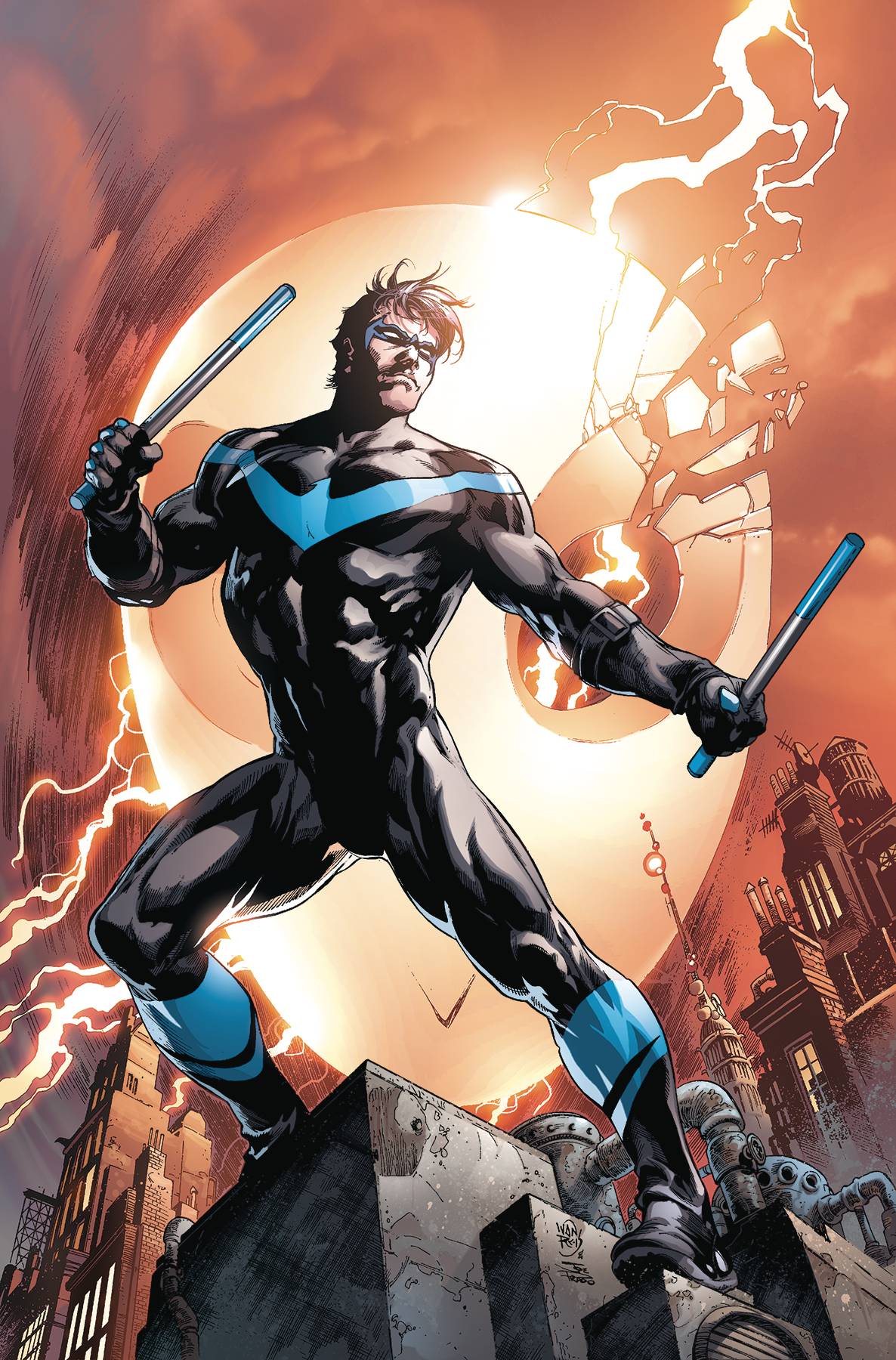 Dick Grayson As Nightwing In Titans Wallpapers