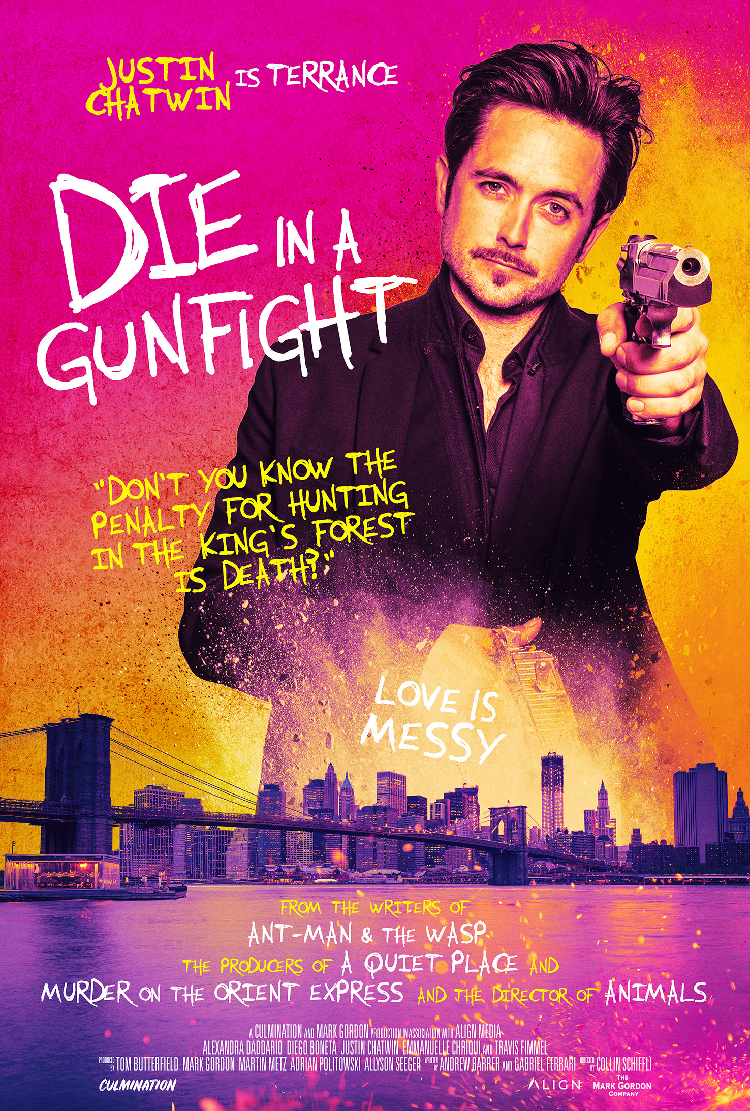 Die In A Gunfight Movie Poster 2021 Wallpapers