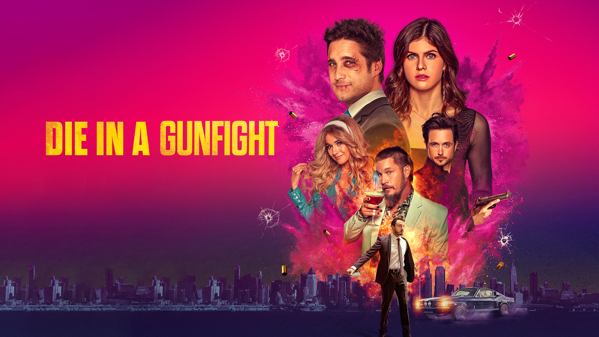 Die In A Gunfight Movie Poster 2021 Wallpapers