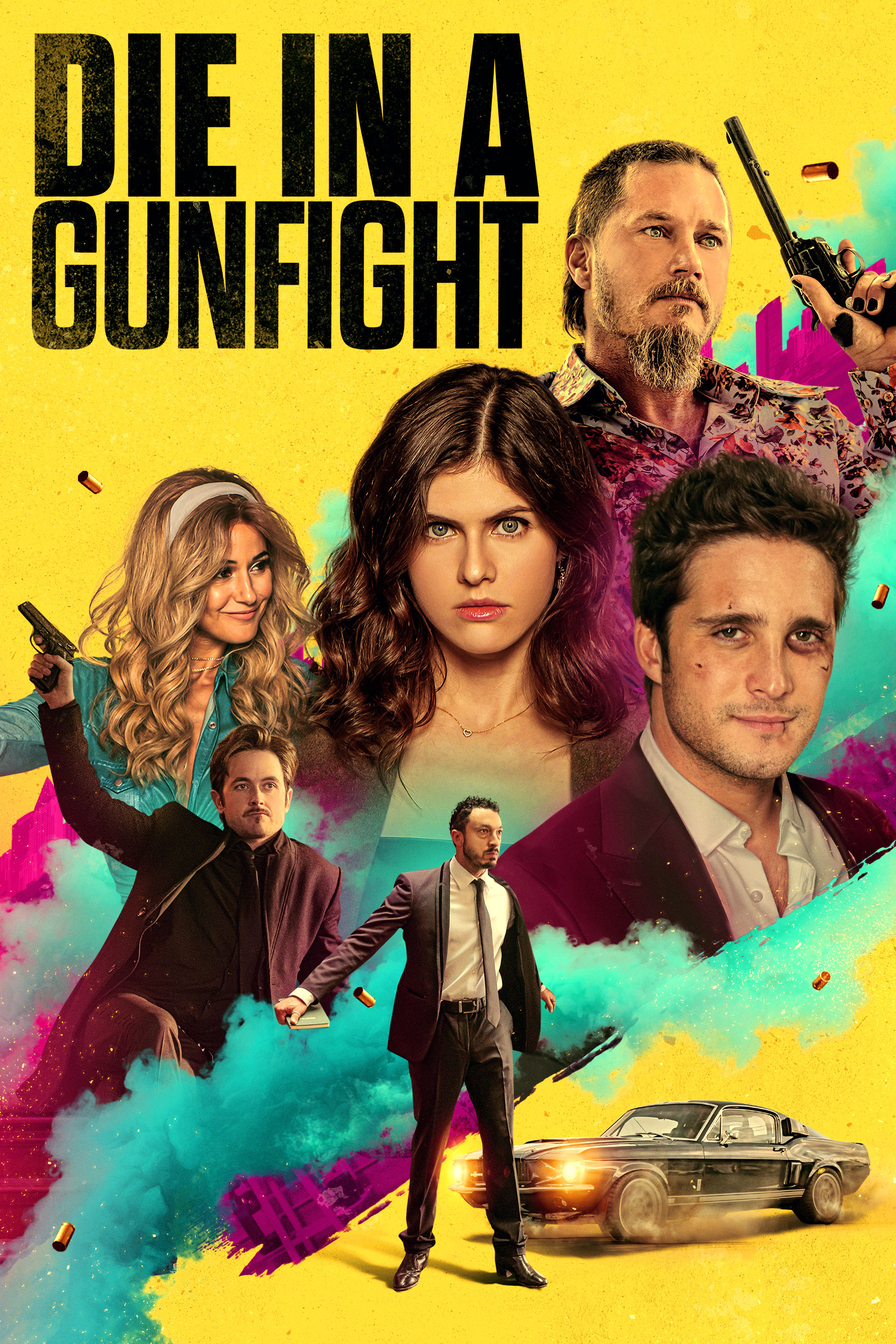 Die In A Gunfight Movie Poster 2021 Wallpapers