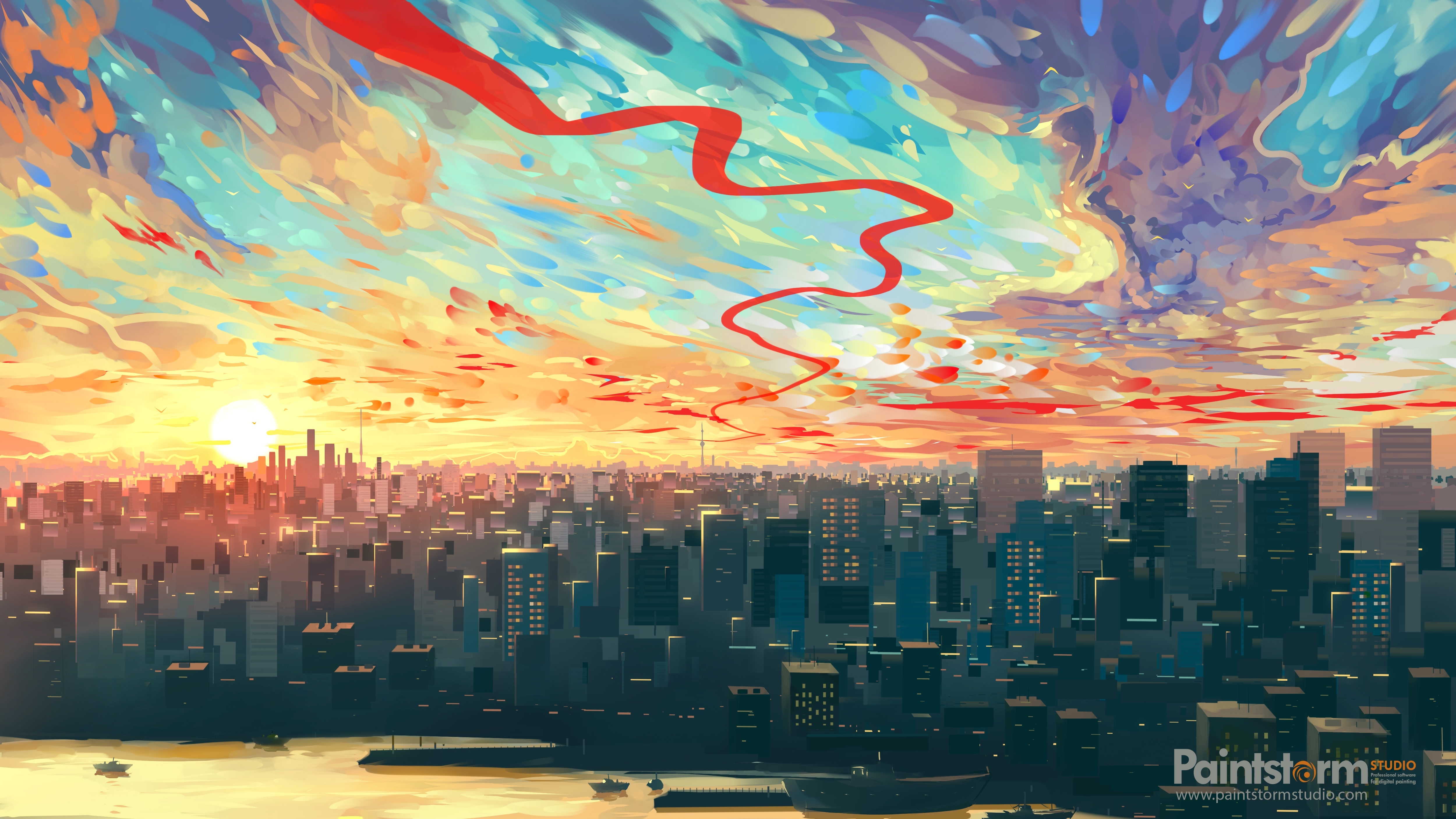 Digital Art Cityscape Wallpapers