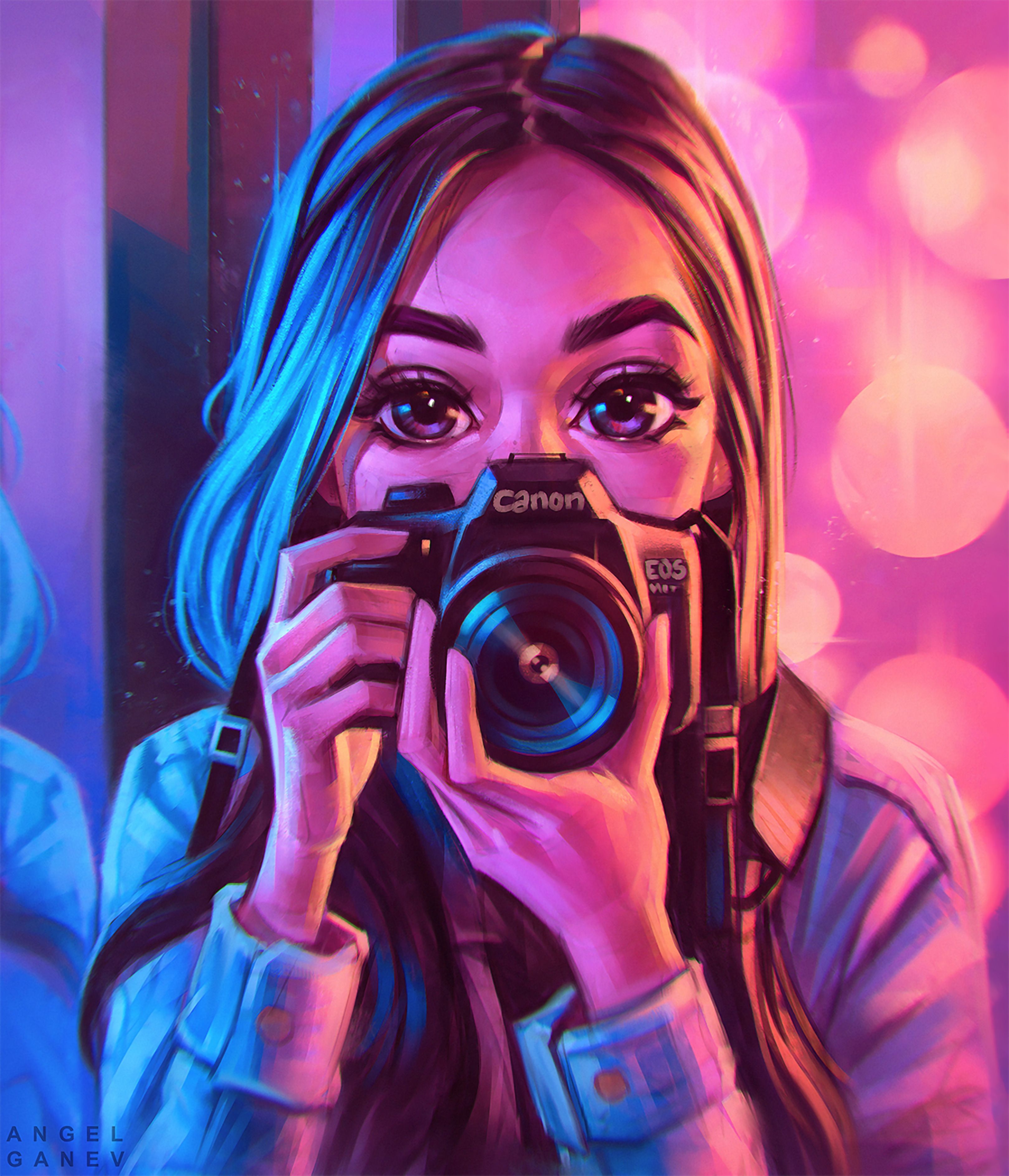 Digital Art Girl Wallpapers