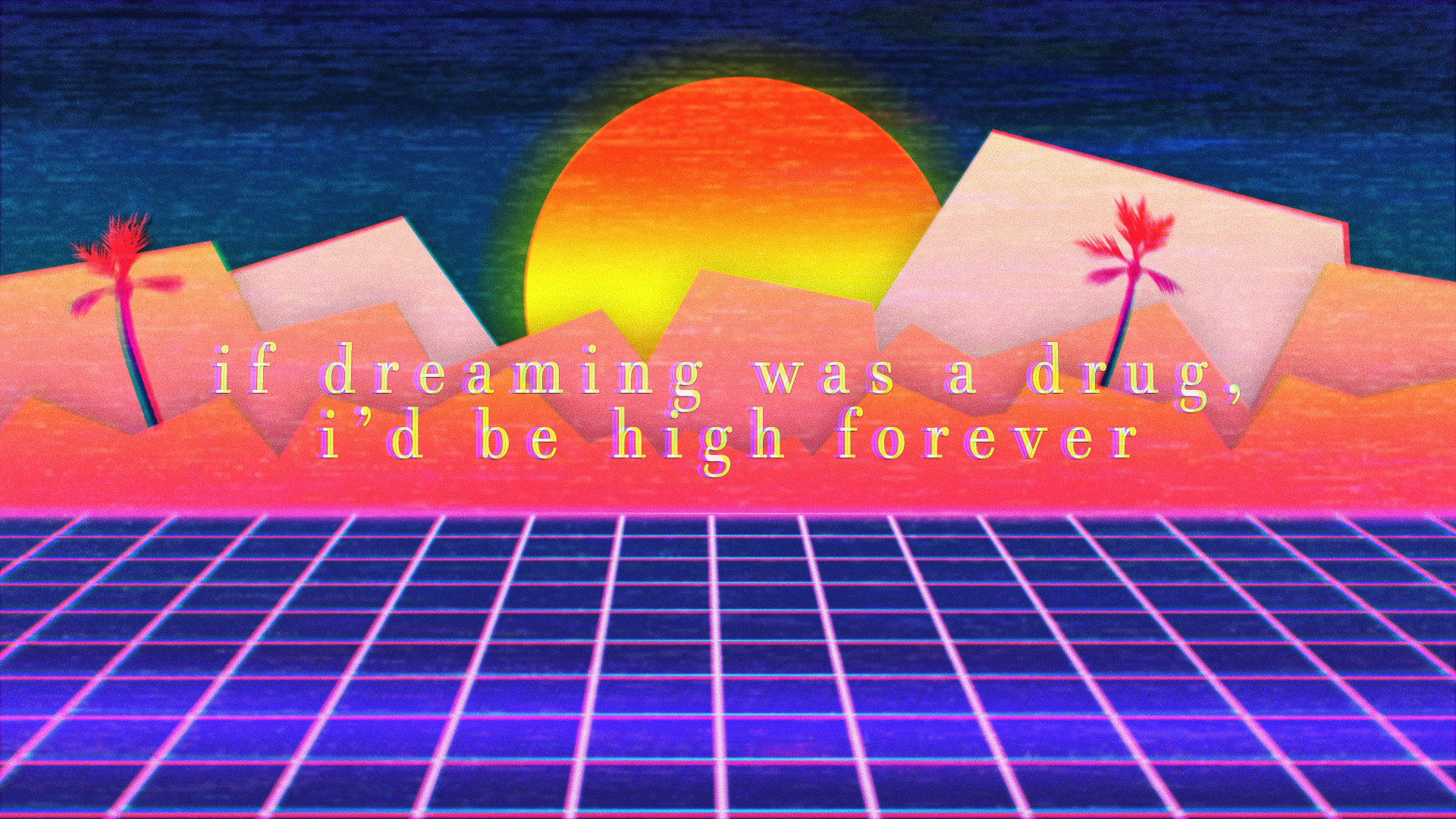 Digital Art Outrun Dark Vaporwave Wallpapers