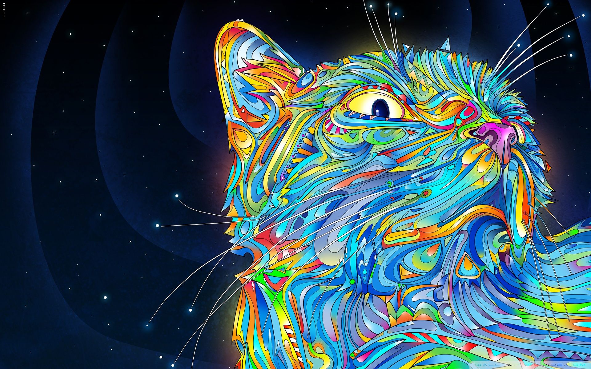 Digital Cat Wallpapers