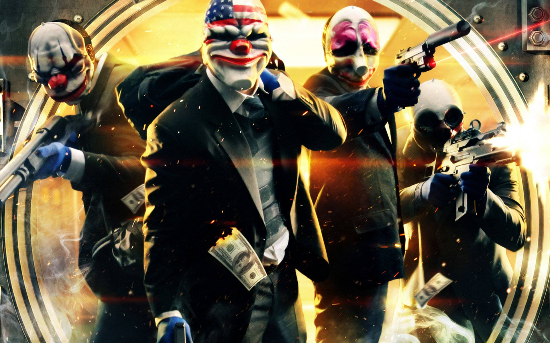 Digital if Payday the heist Dallas Wallpapers